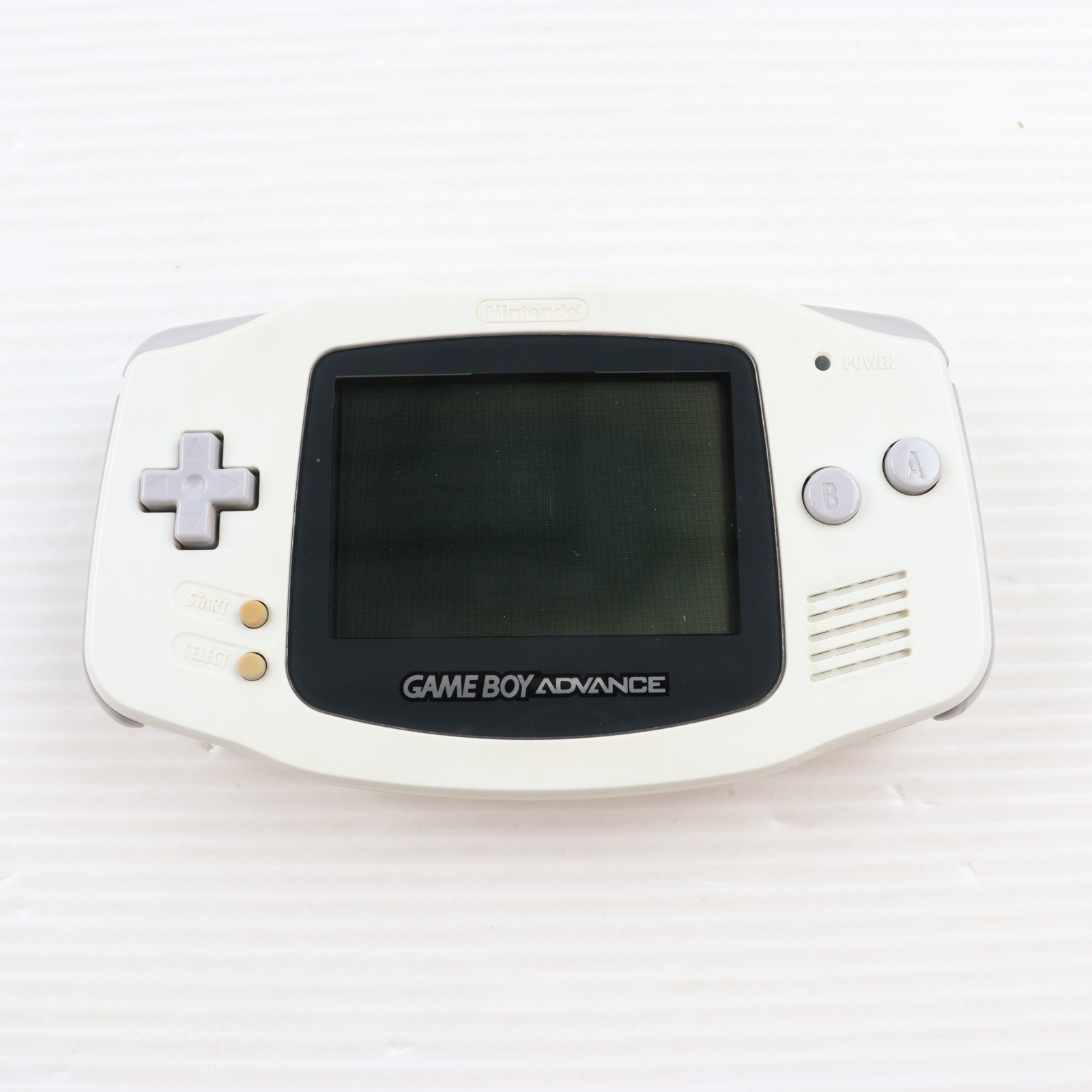 【中古】[GBA] (本体) GAMEBOY ADVANCE(ゲームボーイアドバンス) ホワイト 任天堂(AGB-S-WA)(20010321)｜メディアワールド 販売＆買取SHOP