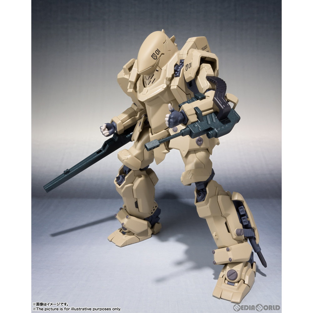 【中古】[FIG]ROBOT魂(SIDE TA) 壱七式戦術甲冑雷電 ガサラキ 完成品 可動フィギュア バンダイスピリッツ(20200620)画像