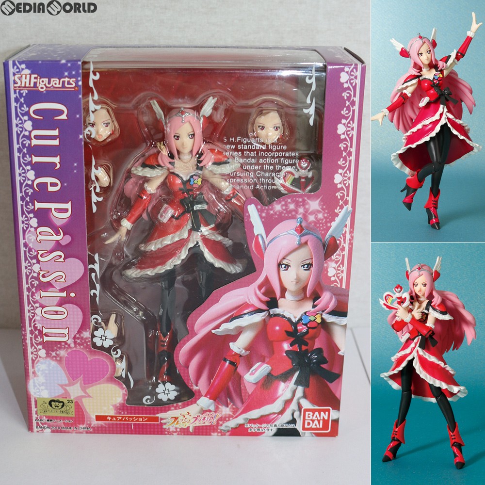 【中古】[FIG]S.H.Figuarts(フィギュアーツ) キュアパッション フレッシュプリキュア! 完成品 可動フィギュア バンダイ(20100924)画像