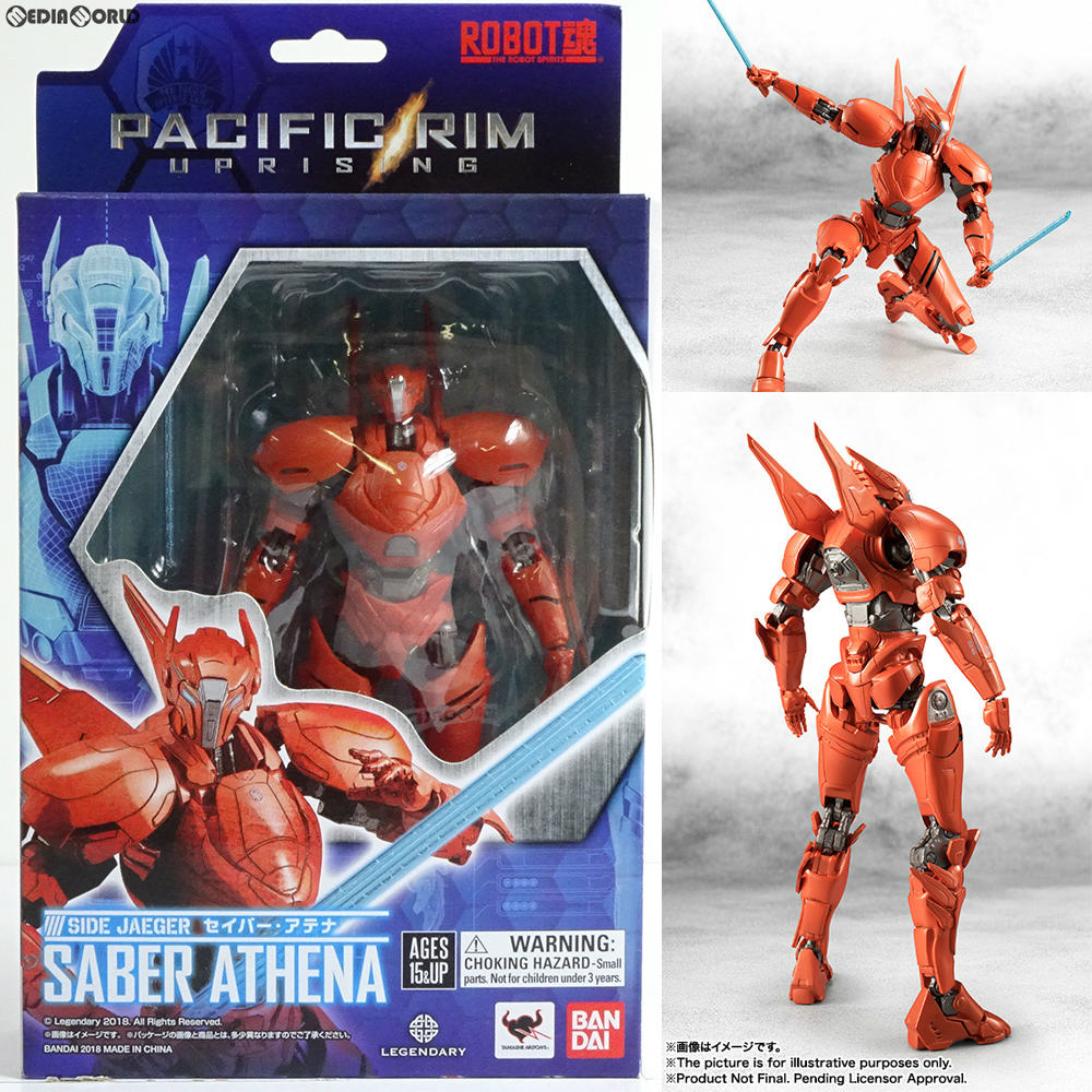 【中古】[FIG] ROBOT魂(SIDE JAEGER) セイバー・アテナ パシフィック・リム:アップライジング 完成品 可動フィギュア バンダイ(20180317)画像