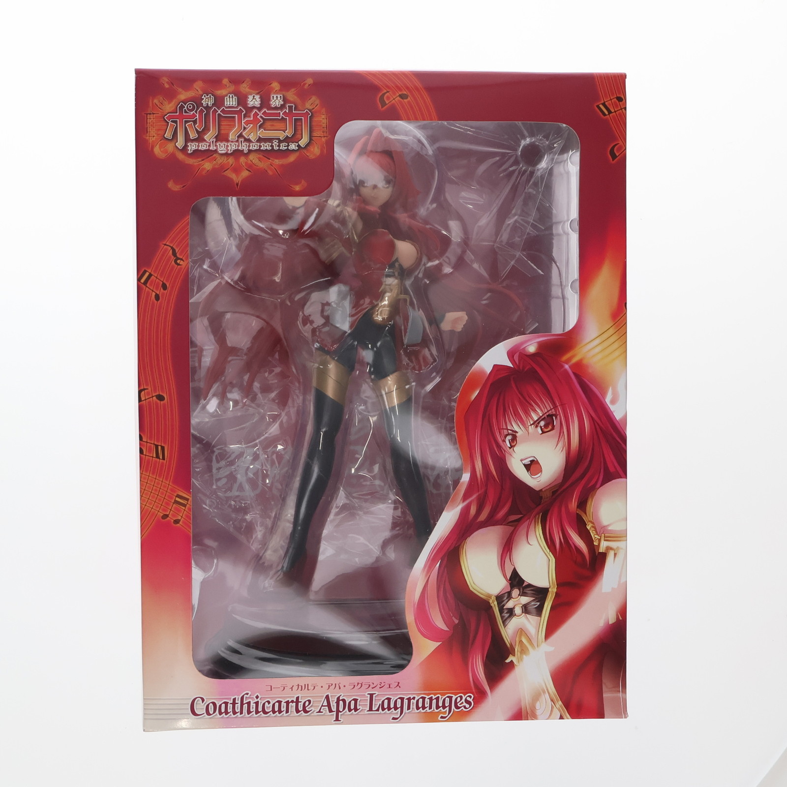 【中古】[FIG] コーティカルテ・アパ・ラグランジェス レッドver. 神曲奏界ポリフォニカ 1/8 完成品 フィギュア ムービック(20080327)画像