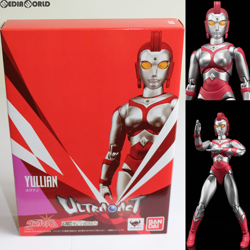 【中古】[FIG]魂ウェブ商店限定 ULTRA-ACT(ウルトラアクト) ユリアン ウルトラマン80 完成品 可動フィギュア バンダイ(20150531)画像