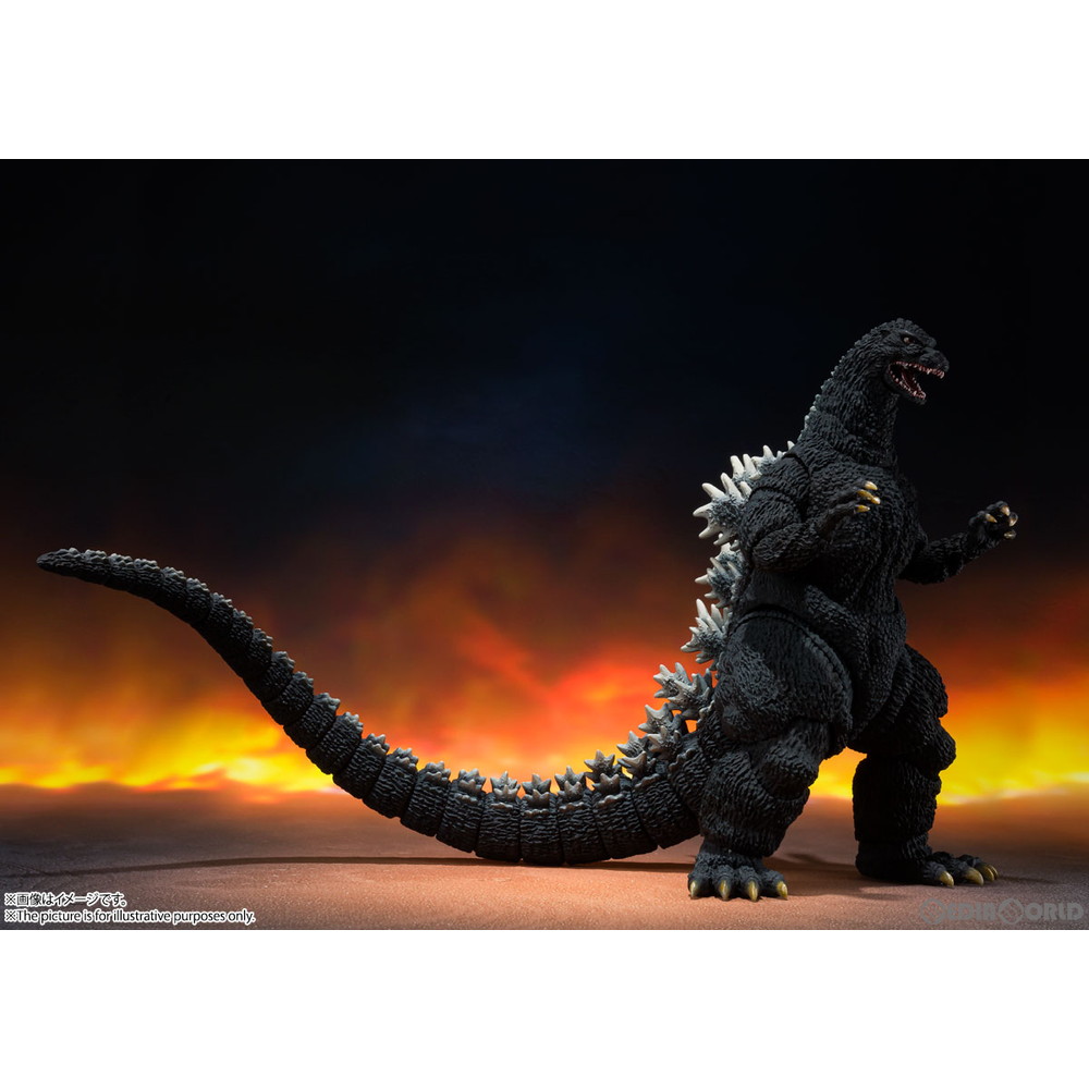 【中古】[FIG] S.H.MonsterArts(モンスターアーツ) ゴジラ(1989) ゴジラvsビオランテ 完成品 可動フィギュア バンダイスピリッツ(20210828)画像