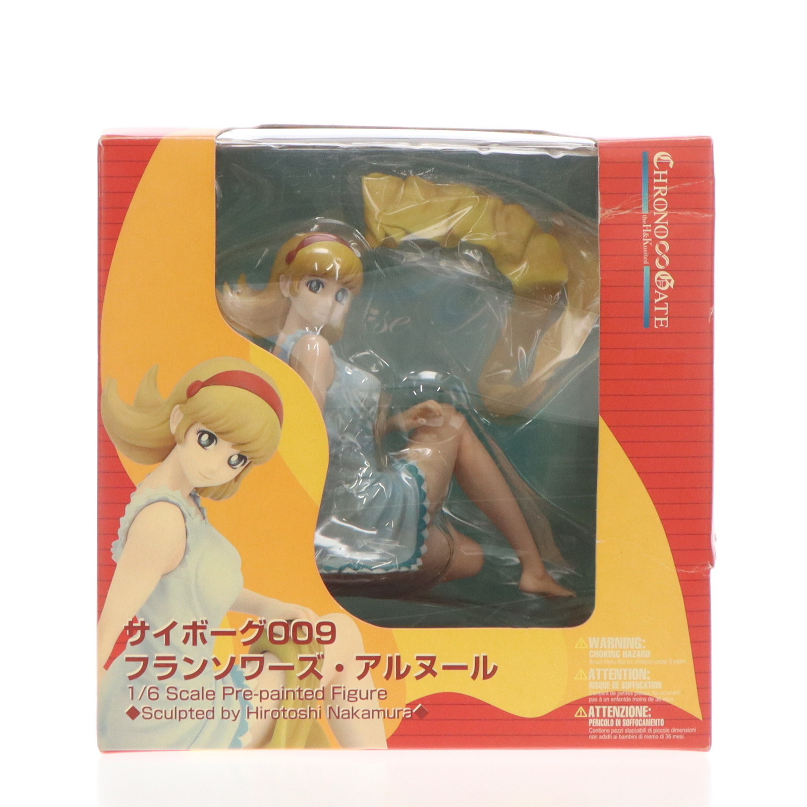 【中古】[FIG] フランソワーズ・アルヌール サイボーグ009 1/6 完成品 フィギュア クロノ∞ゲート(20071130)画像