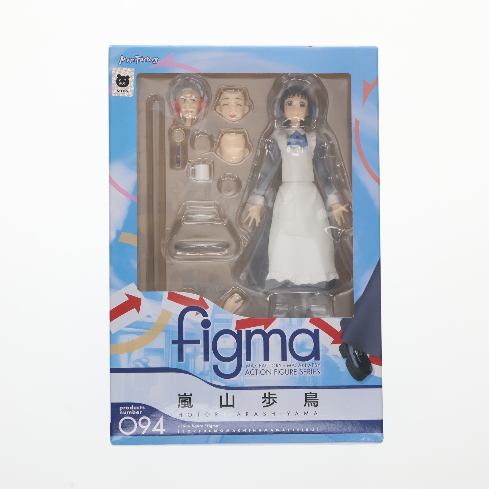 【中古】[FIG] figma(フィグマ) 094 嵐山歩鳥(あらしやまほとり) それでも町は廻っている 完成品 可動フィギュア マックスファクトリー(20110527)画像