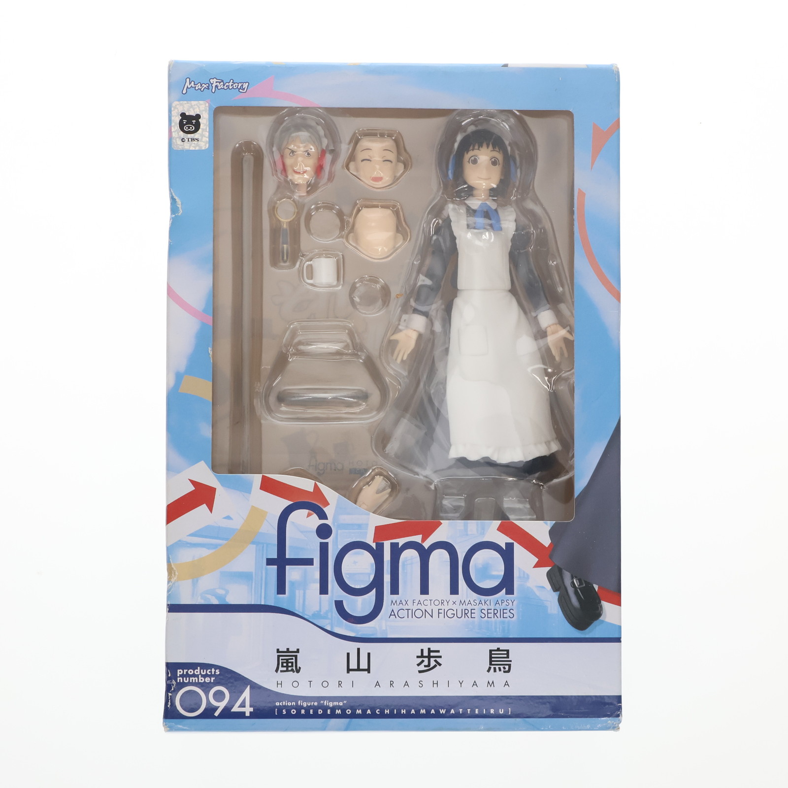 【中古】[FIG] figma(フィグマ) 094 嵐山歩鳥(あらしやまほとり) それでも町は廻っている 完成品 可動フィギュア マックスファクトリー(20110527)画像