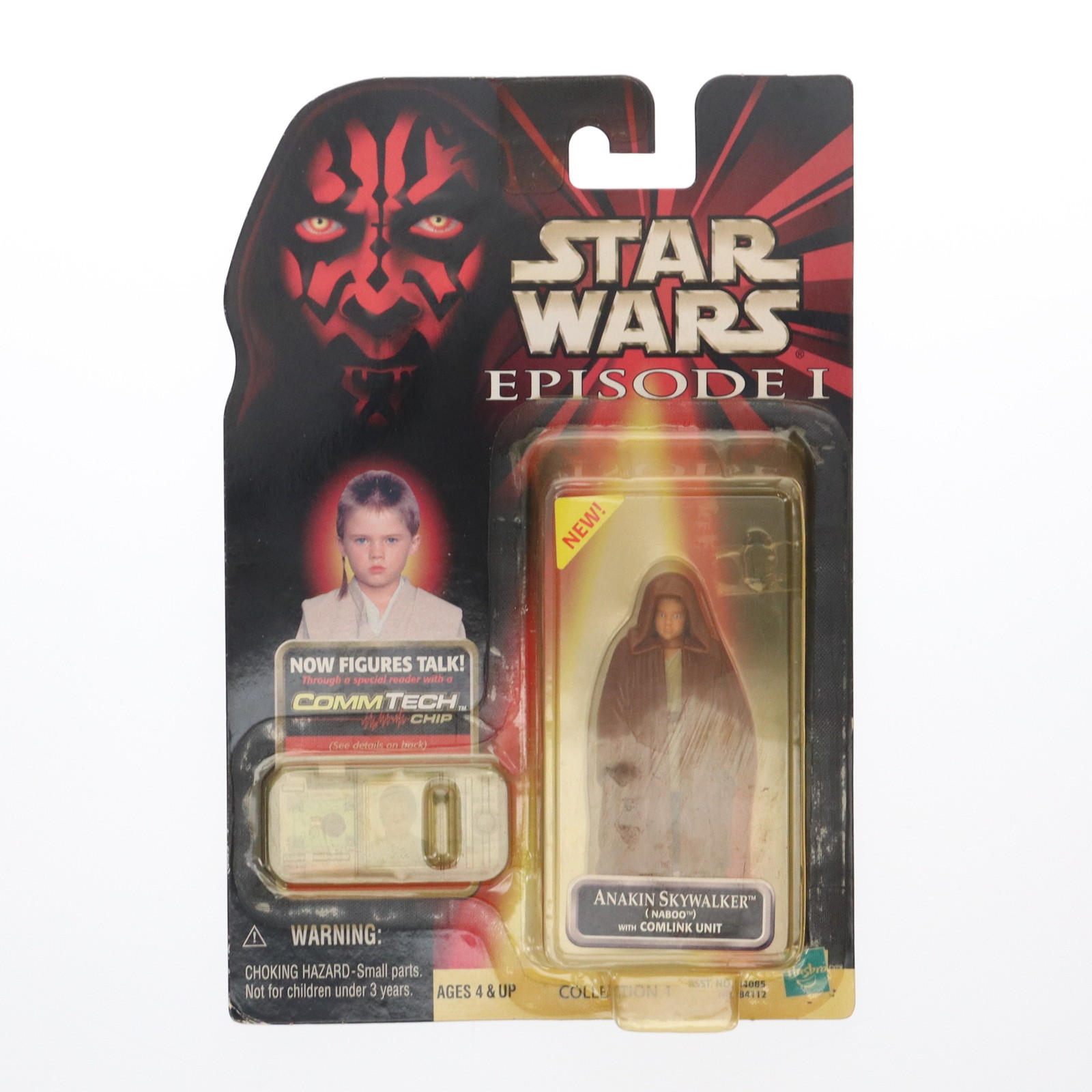 【中古】[FIG] コムテック ベーシックフィギュア アナキン・スカイウォーカー ナブー バージョン STAR WARS(スター・ウォーズ) エピソード1/ファントム・メナス 完成品 可動フィギュア(84112) ハズブロ/トミー(19991231)画像