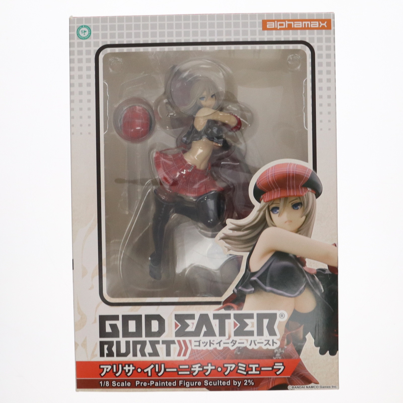 【中古】[FIG] アリサ・イリーニチナ・アミエーラ GOD EATER BURST(ゴッドイーターバースト) 1/8 完成品 フィギュア アルファマックス(20151129)画像