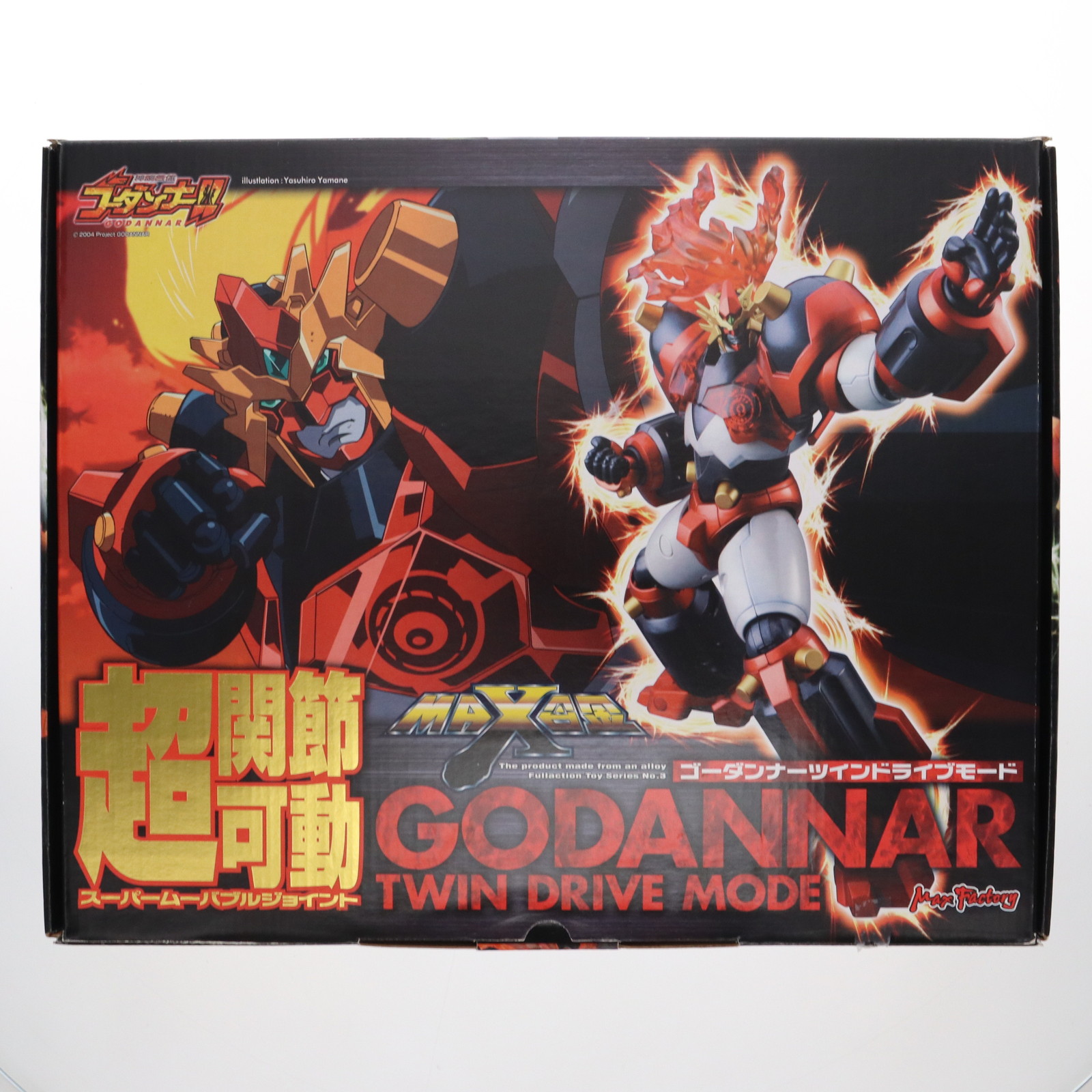 【中古】[FIG] MAX合金 ゴーダンナー ツインドライブモード 神魂合体ゴーダンナー!! 完成品 可動フィギュア マックスファクトリー(20060228)画像