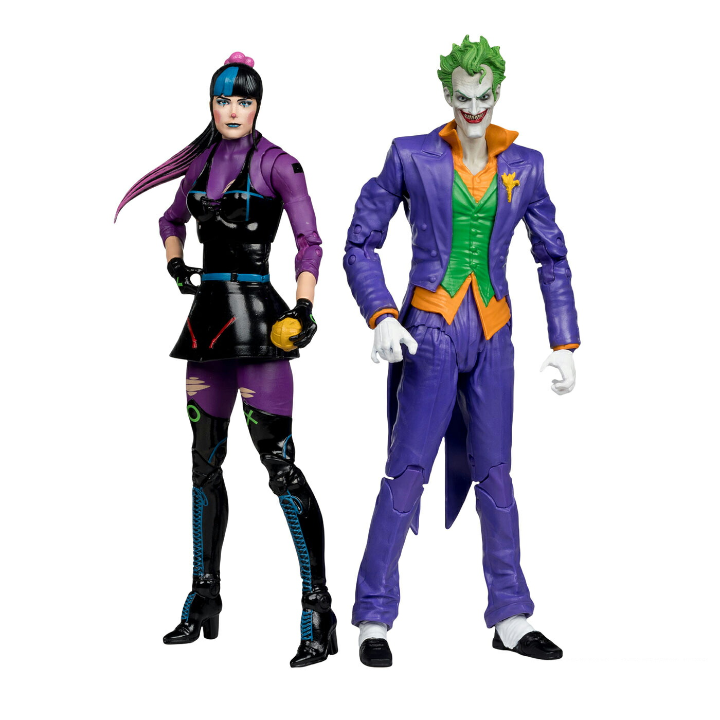 【中古】[FIG] DCマルチバース ジョーカー&パンチライン[コミック] DCコミックス 完成品 7インチ・アクションフィギュア マクファーレン・トイズ(20240721)画像