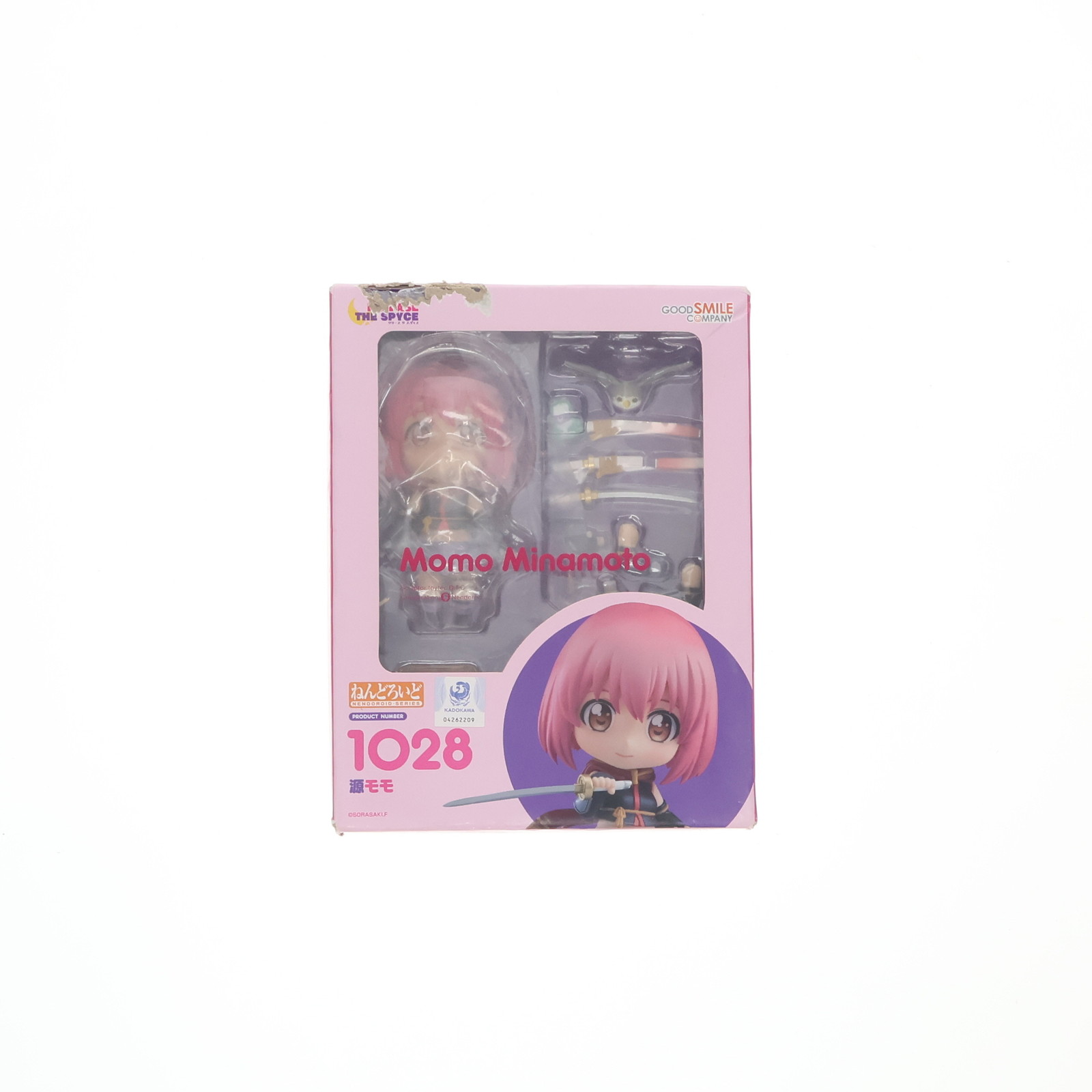 【中古】[FIG] ねんどろいど 1028 源モモ(みなもともも) RELEASE THE SPYCE(リリース ザ スパイス) 完成品 可動フィギュア グッドスマイルカンパニー(20190731)画像