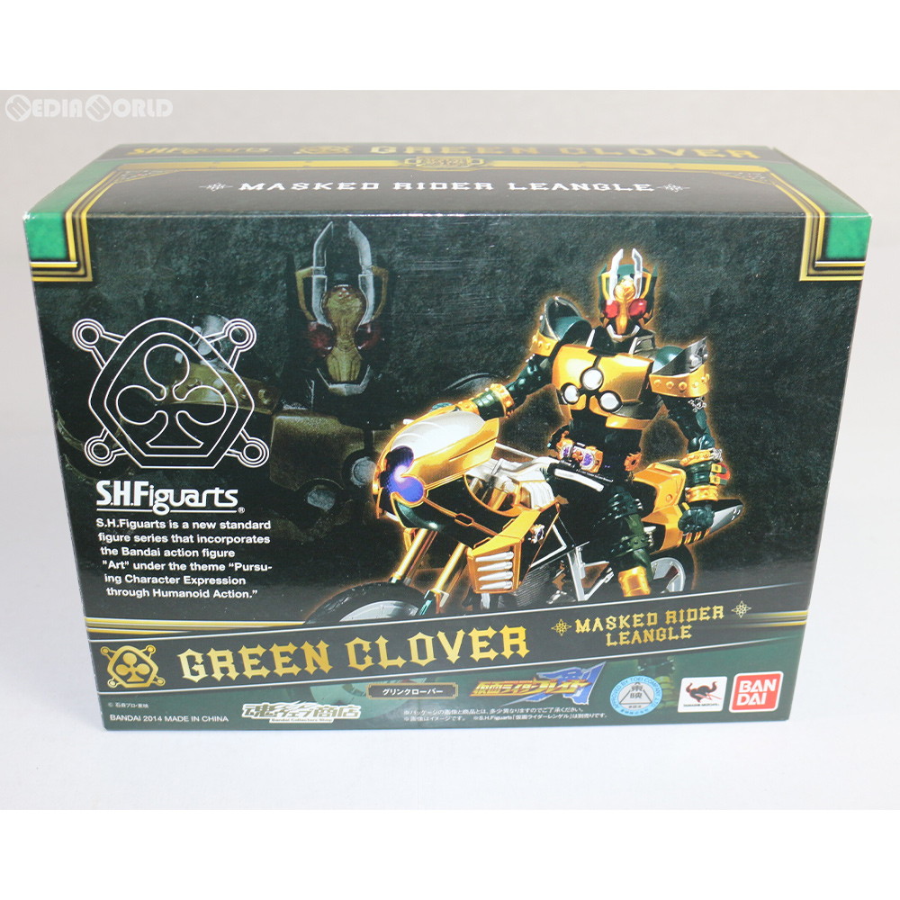 【中古】[FIG] 魂ウェブ商店限定 S.H.Figuarts(フィギュアーツ) グリンクローバー 仮面ライダー剣(ブレイド) 完成品 可動フィギュア バンダイ(20141031)画像
