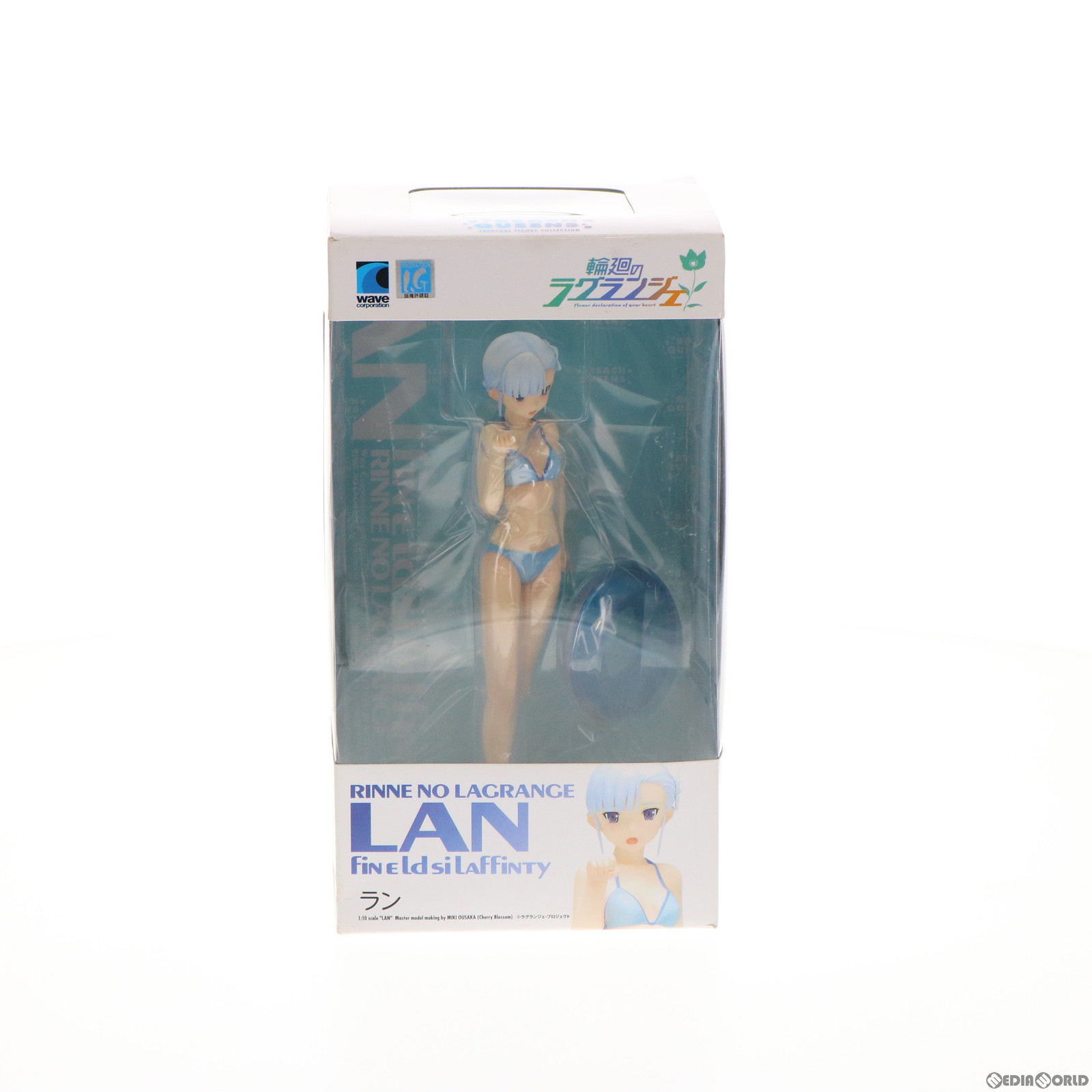 【中古】[FIG] BEACH QUEENS(ビーチクイーンズ) ラン 輪廻のラグランジェ 1/10 完成品 フィギュア(NF-212) ウェーブ(WAVE)(20130328)画像