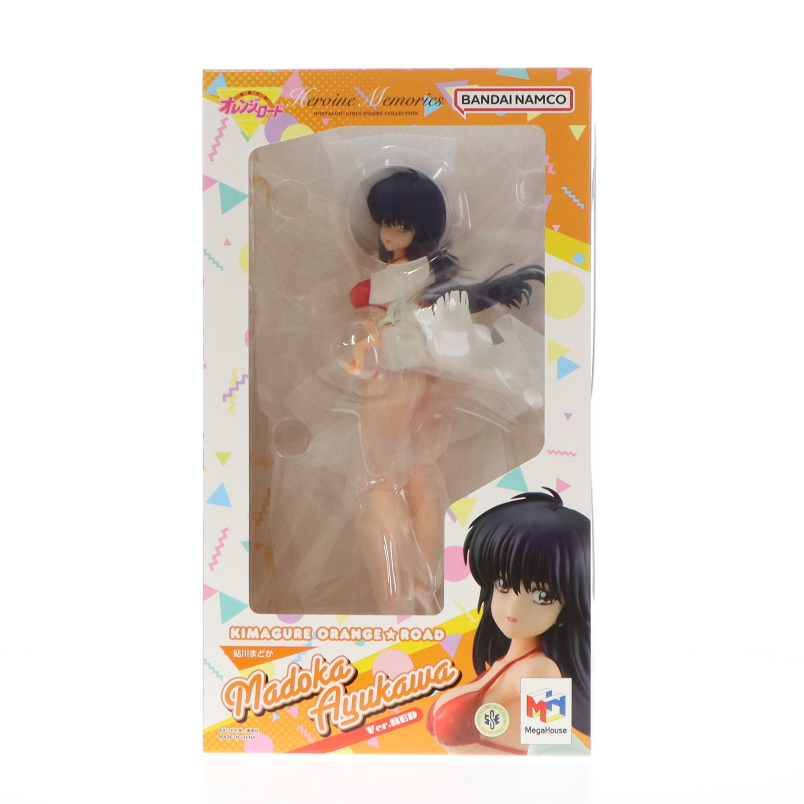 【中古】[FIG] ヒロインメモリーズ 鮎川まどか(あゆかわまどか) Ver.Red きまぐれオレンジ☆ロード 完成品 フィギュア プレミアムバンダイ&一部店舗限定 メガハウス(20250129)画像