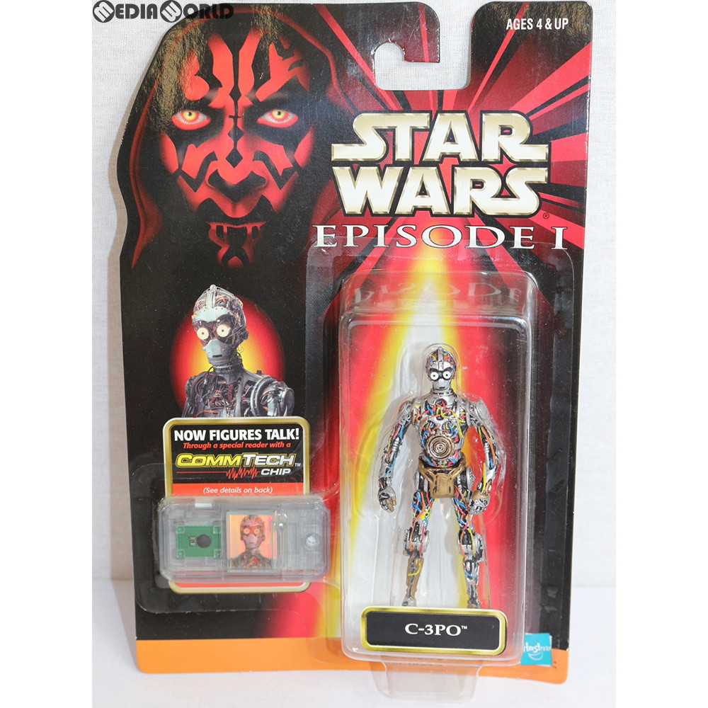 【中古】[FIG] コムテック ベーシックフィギュア C-3PO STAR WARS(スター・ウォーズ) エピソード1/ファントム・メナス 完成品 可動フィギュア(84106) ハズブロ/トミー(19981231)画像