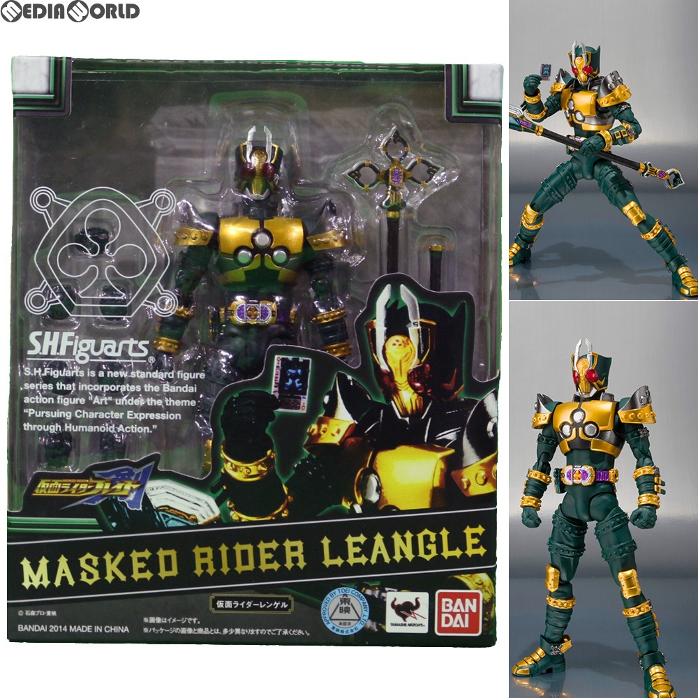 【中古】[FIG] S.H.Figuarts(フィギュアーツ) 仮面ライダーレンゲル 仮面ライダー剣(ブレイド) 完成品 可動フィギュア バンダイ(20140712)画像