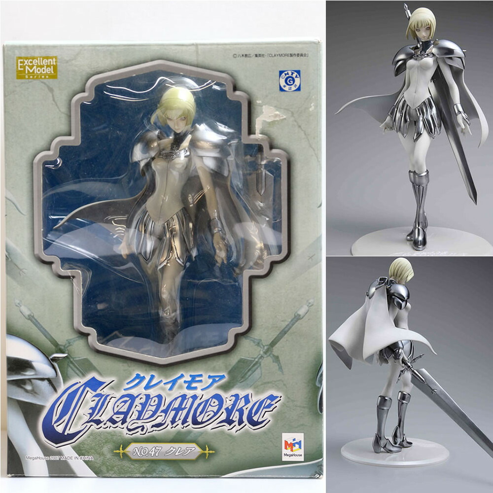 【中古】[FIG] エクセレントモデル NO.47 クレア クレイモア 1/8 完成品 フィギュア メガハウス(20090228)画像