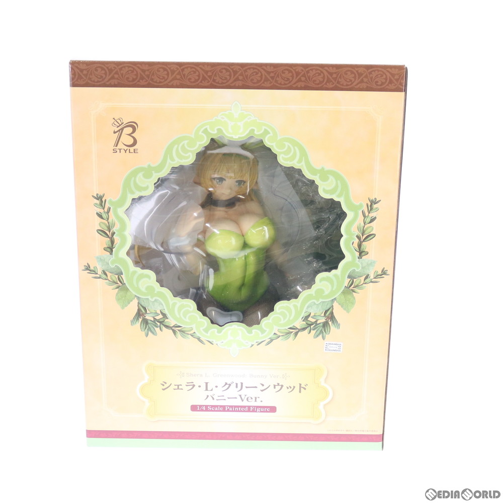 【中古】[FIG] B-style シェラ・L・グリーンウッド バニーVer. 異世界魔王と召喚少女の奴隷魔術 1/4 完成品 フィギュア FREEing(フリーイング)(20200619)画像