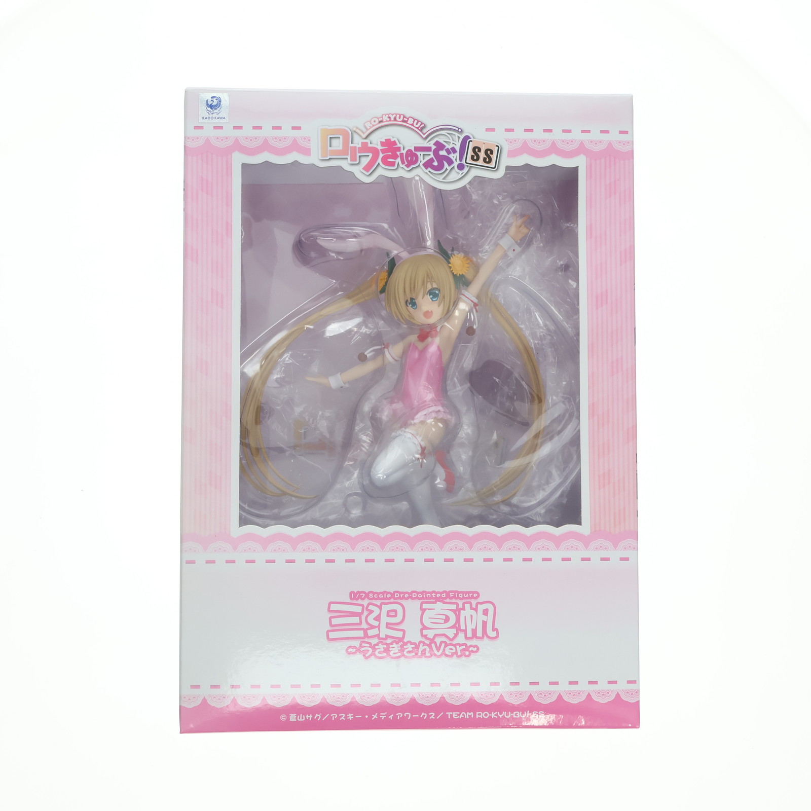 【中古】[FIG] 三沢真帆(みさわまほ) ～うさぎさんVer.～ ロウきゅーぶ!SS 1/7 完成品 フィギュア(PF037) PLUM(プラム)(20150626)画像