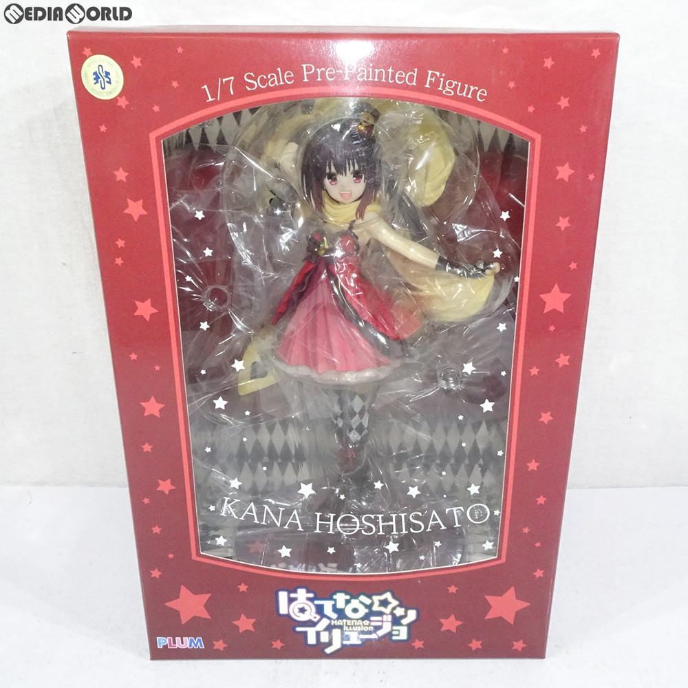 【中古】[FIG] 星里果菜(ほしさとかな) はてな☆イリュージョン 1/7 完成品 フィギュア(PF057) PLUM(プラム)(20160527)画像