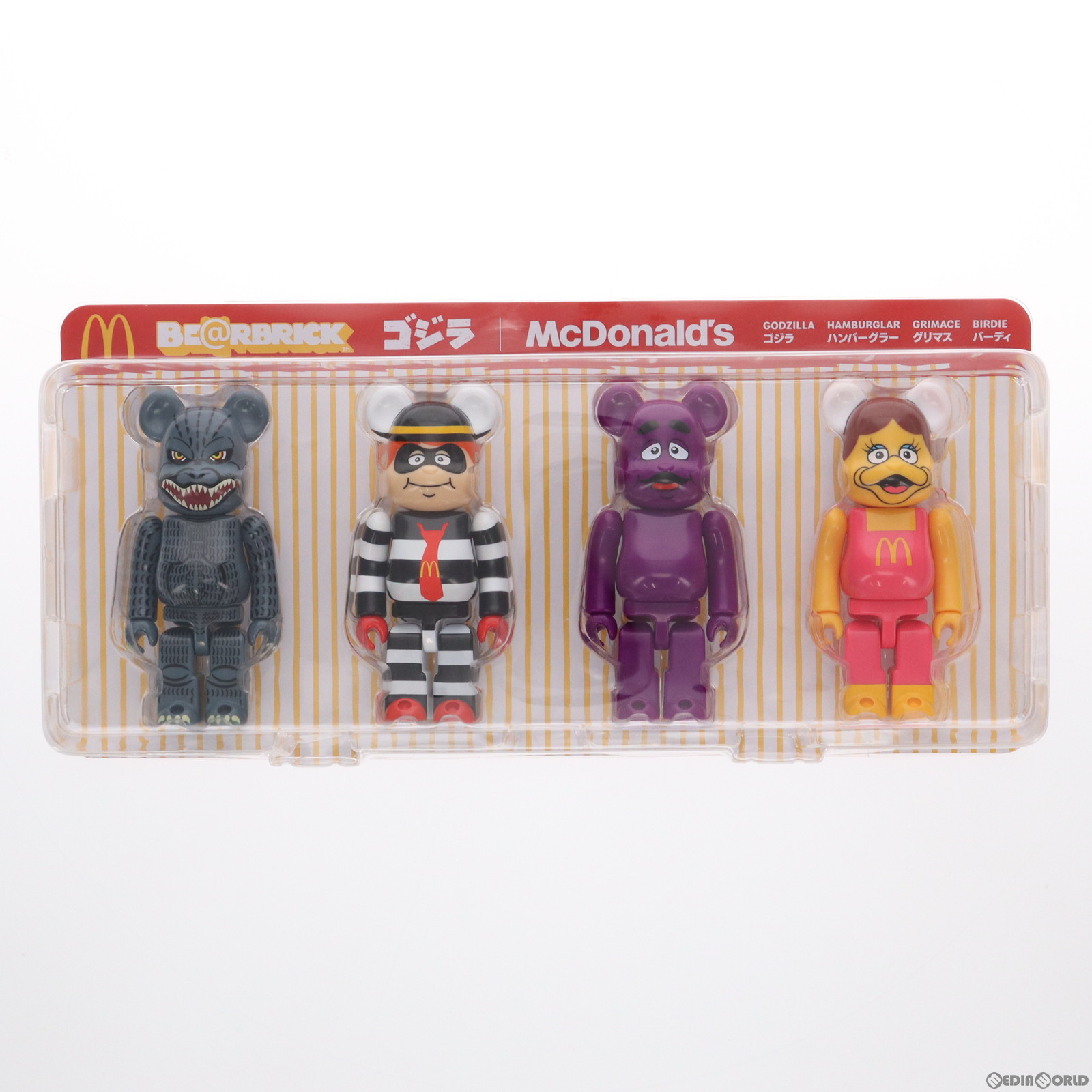 楽天市場】◎【ベアブリック/BE@RBRICK】『 ゴジラ x McDonald's