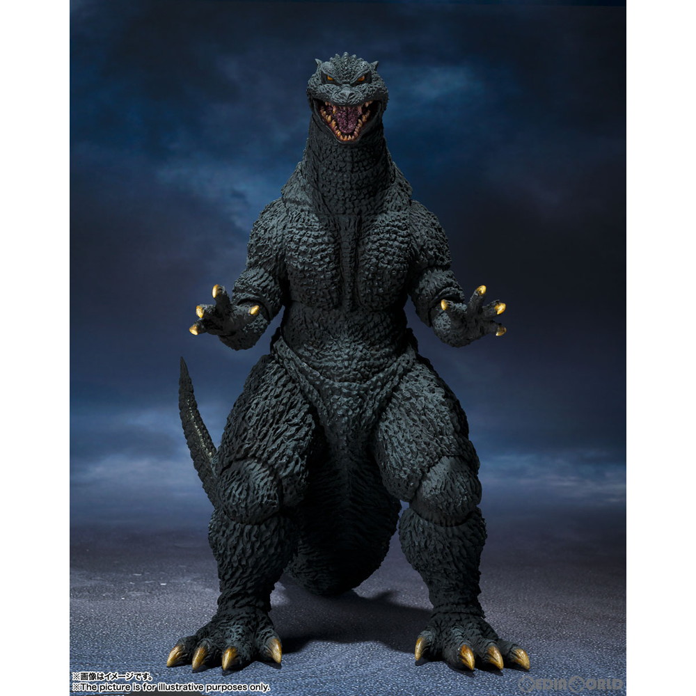 【中古】[FIG] S.H.MonsterArts(モンスターアーツ) ゴジラ(2004) ゴジラ FINAL WARS(ファイナルウォーズ) 完成品 可動フィギュア バンダイスピリッツ(20220429)画像