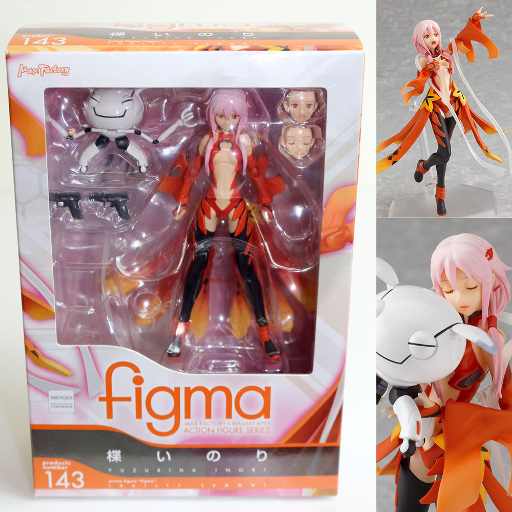【中古】[FIG] figma(フィグマ) 143 楪いのり(ゆずりはいのり) ギルティクラウン 完成品 可動フィギュア マックスファクトリー(20120929)画像