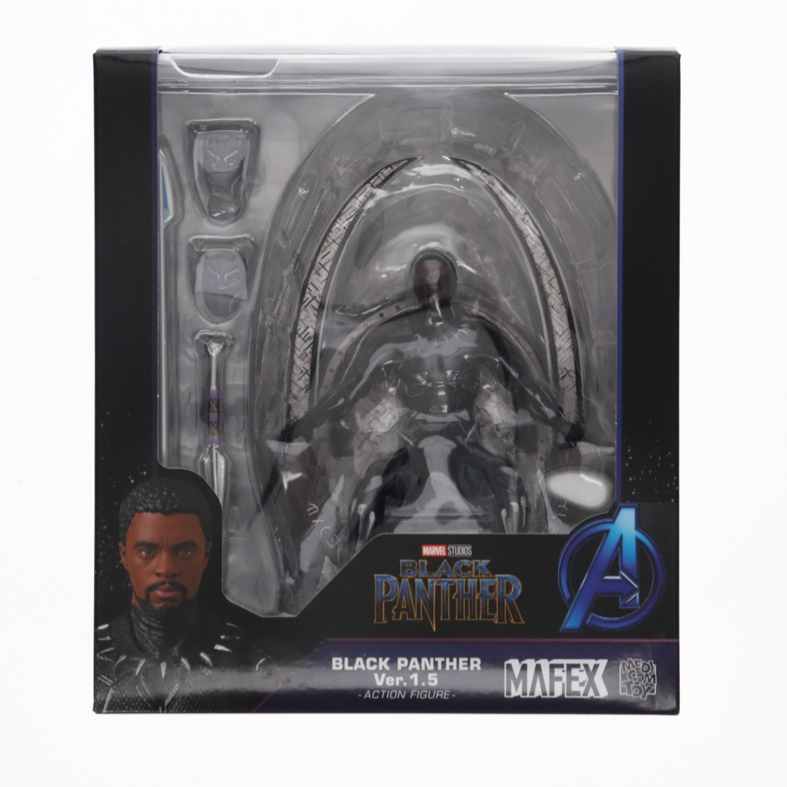 MAFEX BLACK PANTHER ブラックパンサー Ver.1.5 MEDICOM TOY MAFEX Black Panther Ver.1.5 | Marvel | Kappa Hobby