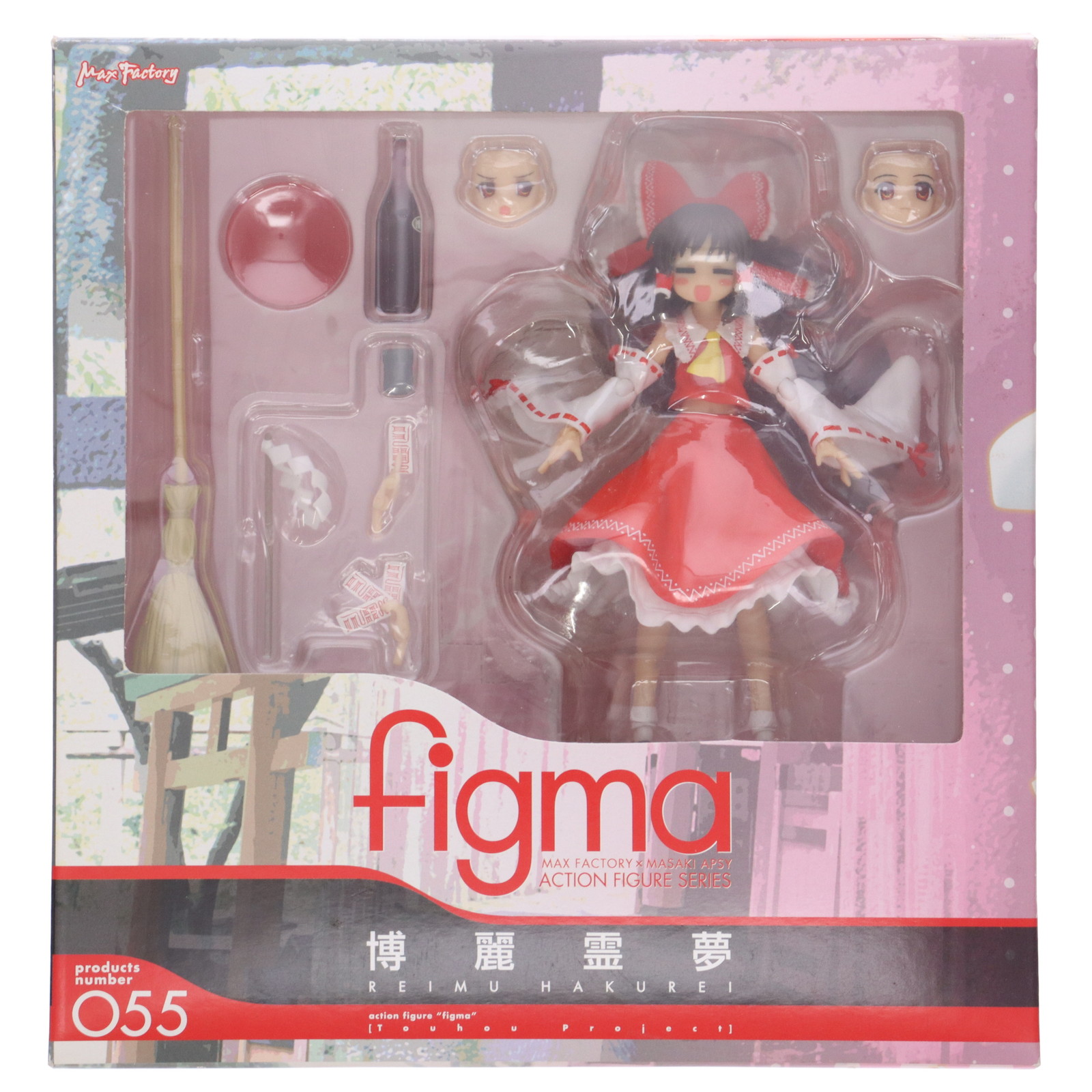 楽天市場】figma 東方Project 博麗霊夢（箱ダメージあり） : 四季の宝箱