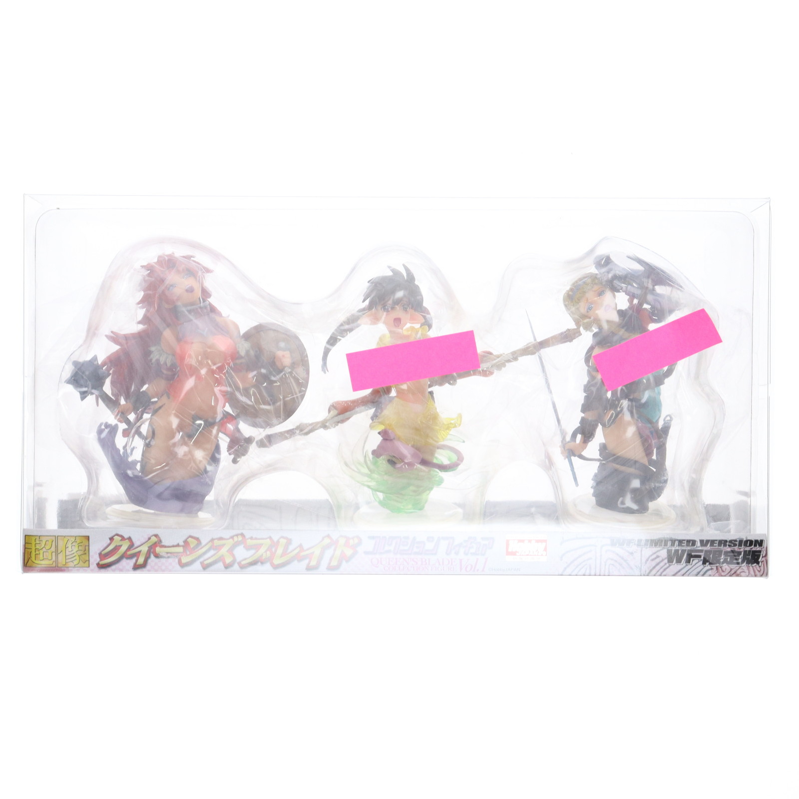 ぷちっと! クイーンズブレイド BOX イベント限定２Ｐカラーセット ぷちっと! クイーンズブレイド BOX イベント限定2Pカラー