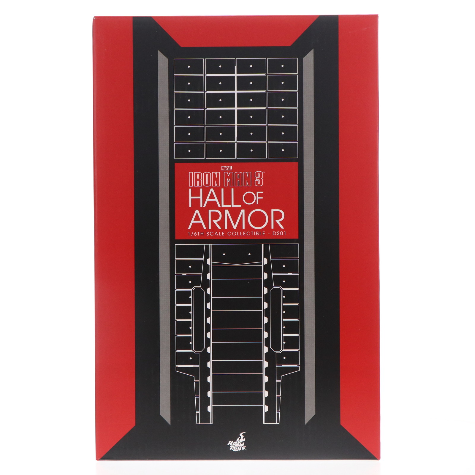 【中古】[FIG] ムービー・マスターピース 1/6スケールジオラマ ホール・オブ・アーマー アイアンマン2 完成品 可動フィギュア(DS#001A) ホットトイズ(20131122)