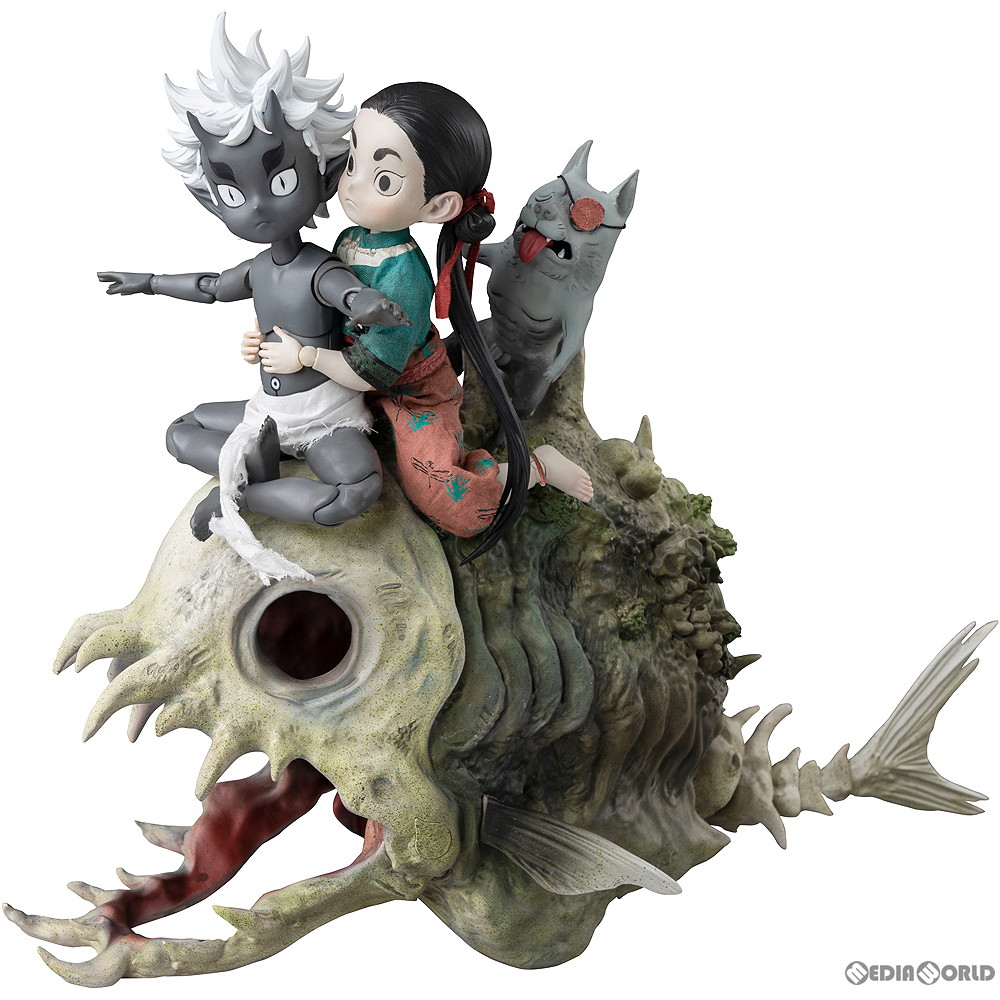 【中古】[FIG] 1/6 Fishergirl and Little Sea Elf(Deluxe Edition)(1/6 フィッシャーガール&リトルシーエルフ(デラックス版)) ザオ・ダオ 完成品 可動フィギュア threezero(スリーゼロ)(20230420)