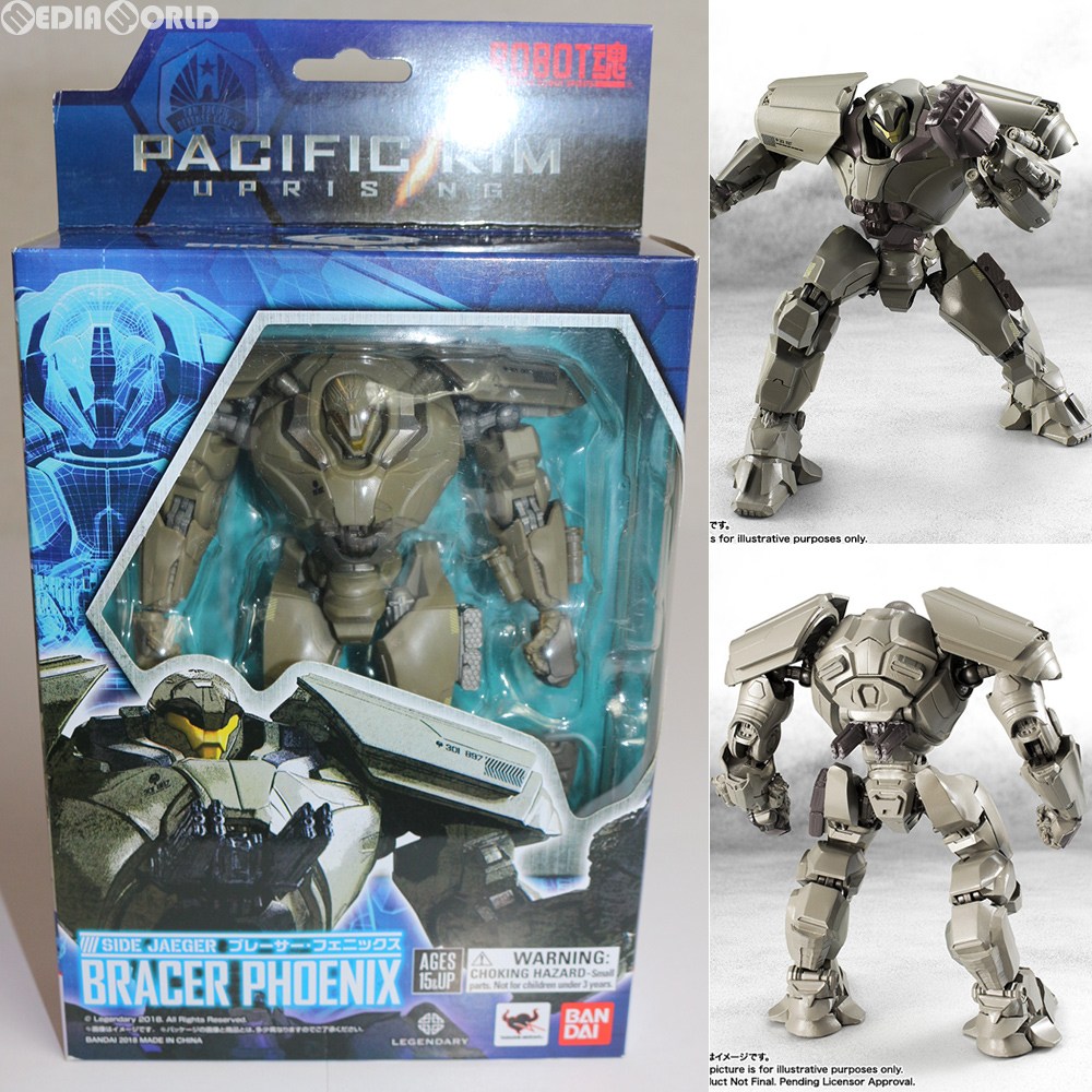 【中古】[FIG] ROBOT魂(SIDE JAEGER) ブレーサー・フェニックス パシフィック・リム:アップライジング 完成品 可動フィギュア バンダイ(20180224)画像