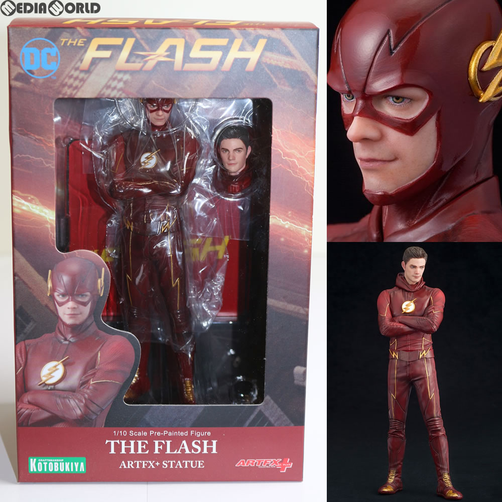 【中古】[FIG] ARTFX+ フラッシュ -THE FLASH- DC UNIVERSE(DCユニバース) 1/10 完成品 フィギュア(SV181) コトブキヤ(20170929)