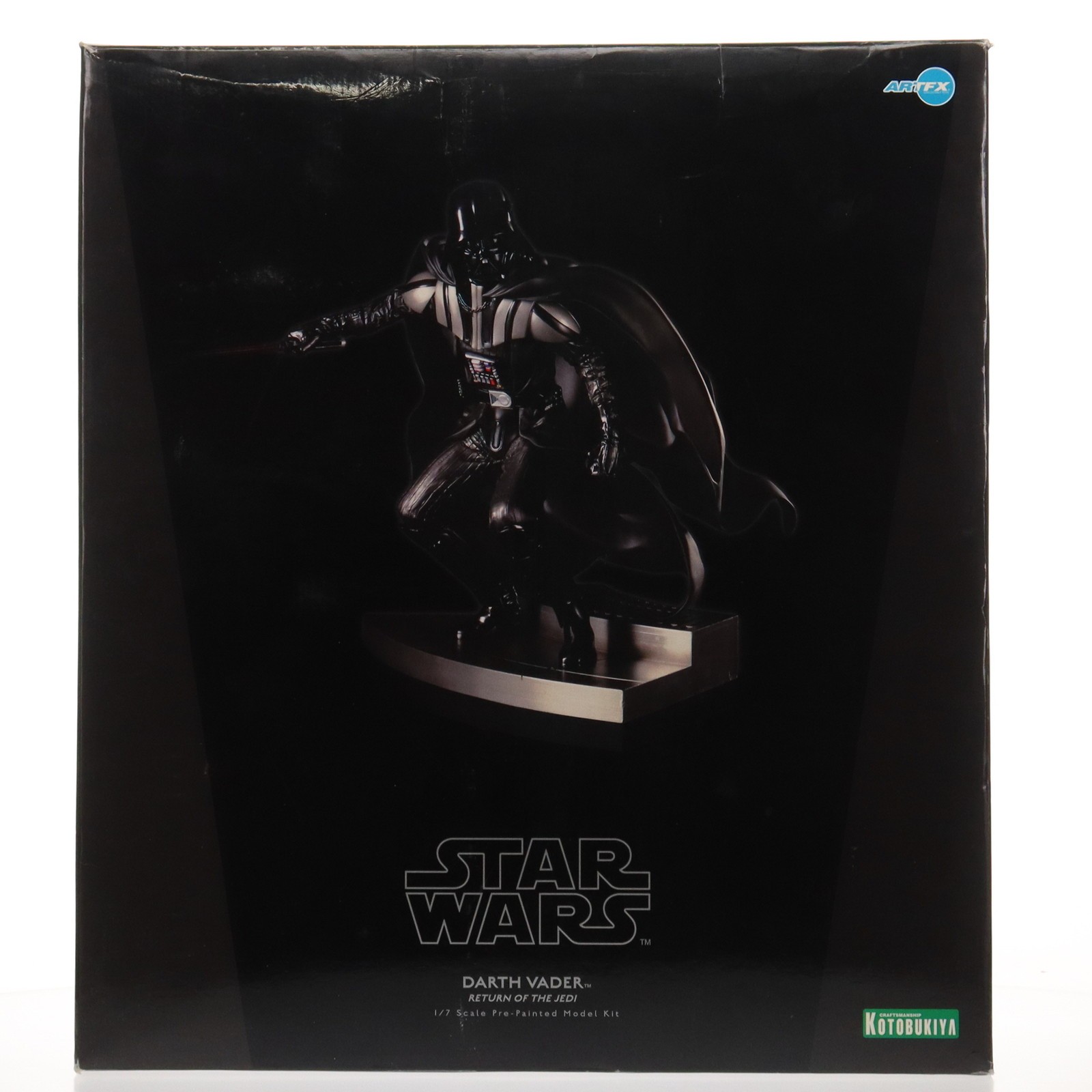 【中古】[FIG] ARTFX ダース・ベイダー ジェダイの帰還版 STAR WARS(スター・ウォーズ) エピソード6/ジェダイの帰還 1/7 簡易組立キット フィギュア(SW61) コトブキヤ(20110906)