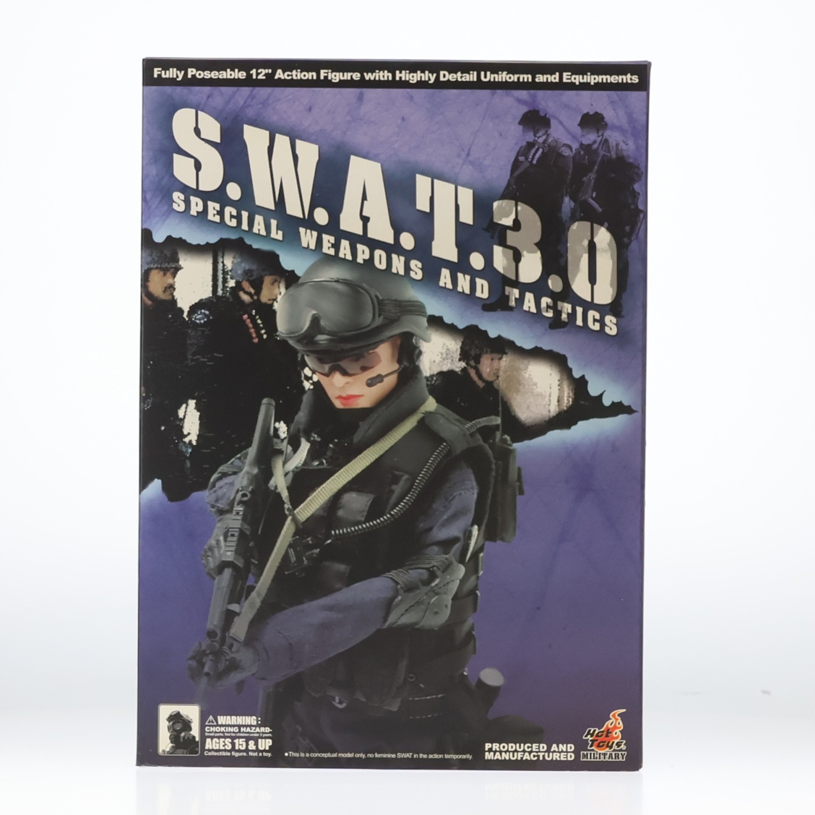 【中古】[FIG] ホットトイズ・ミリタリー S.W.A.T.(Version 3.0 Female Version) 1/6 完成品 可動フィギュア(M/SF/060103) ホットトイズ(20260130)