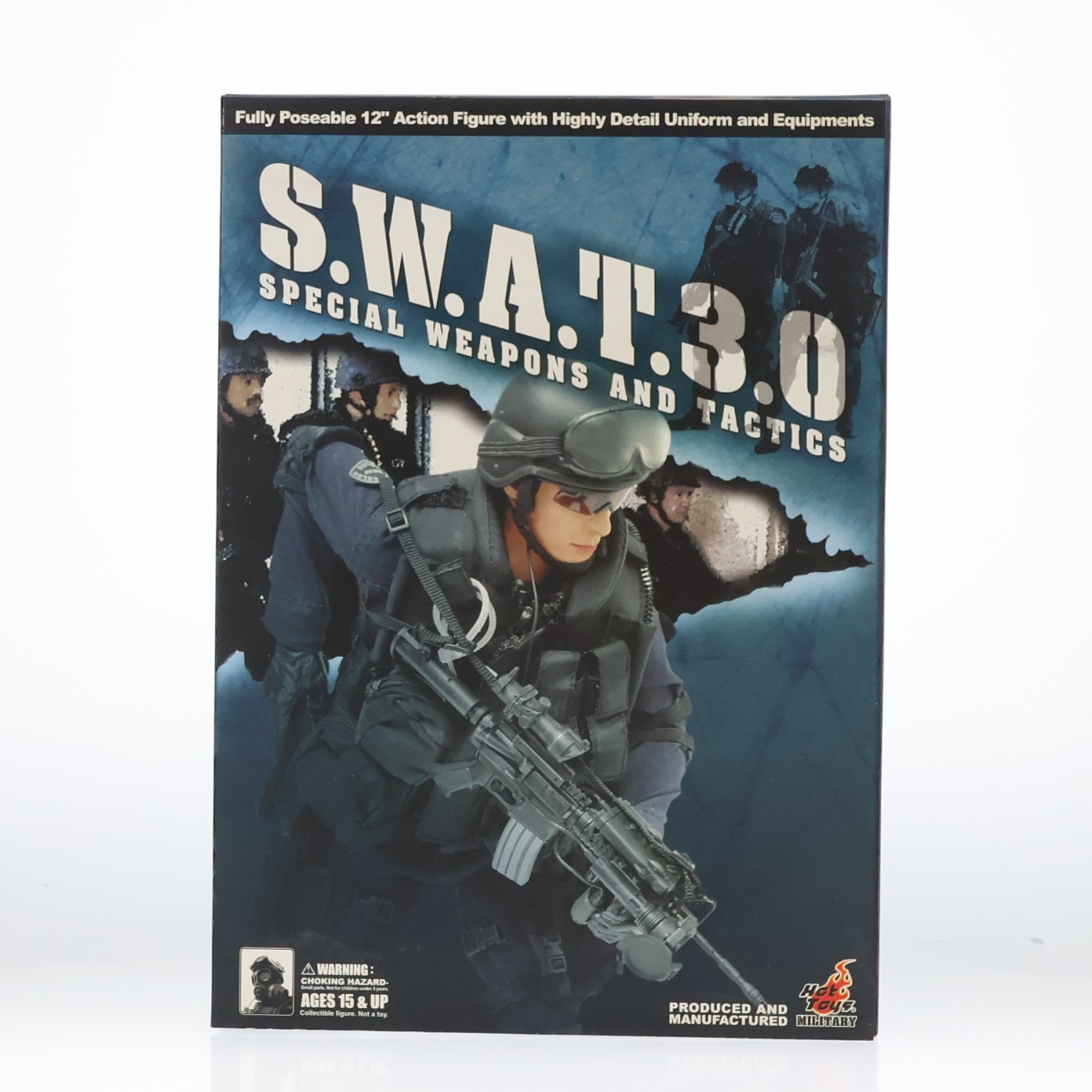 【中古】[FIG] ホットトイズ・ミリタリー S.W.A.T.(Version 3.0 Male Version) 1/6 完成品 可動フィギュア(M/SF/060102) ホットトイズ(20060131)