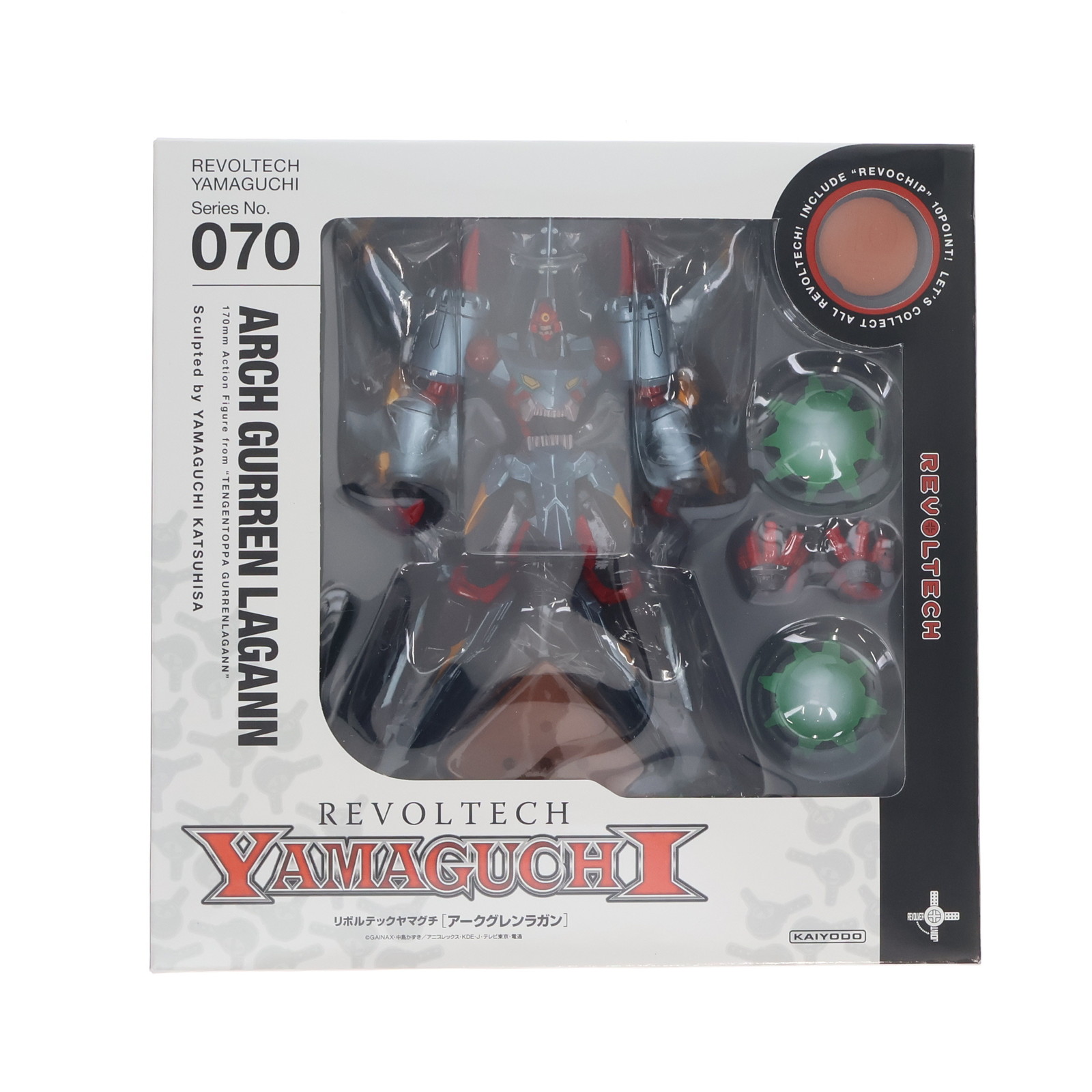 【中古】[FIG] リボルテックヤマグチ No.070 アークグレンラガン 天元突破グレンラガン 完成品 可動フィギュア 海洋堂(20111116)
