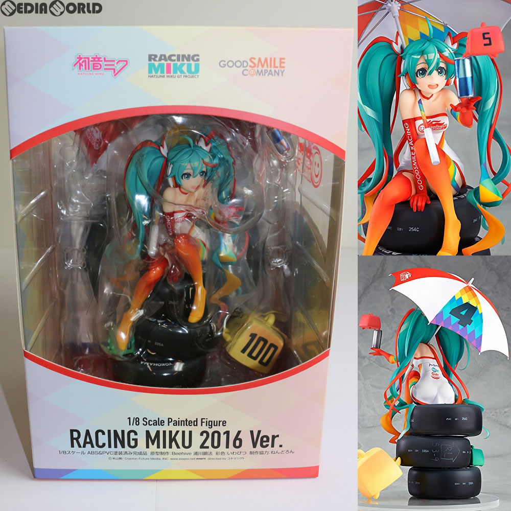 【中古】[FIG] レーシングミク 2016 Ver. 初音ミク GTプロジェクト 1/8 完成品 フィギュア グッドスマイルカンパニー(20180131)｜メディアワールド 販売＆買取SHOP