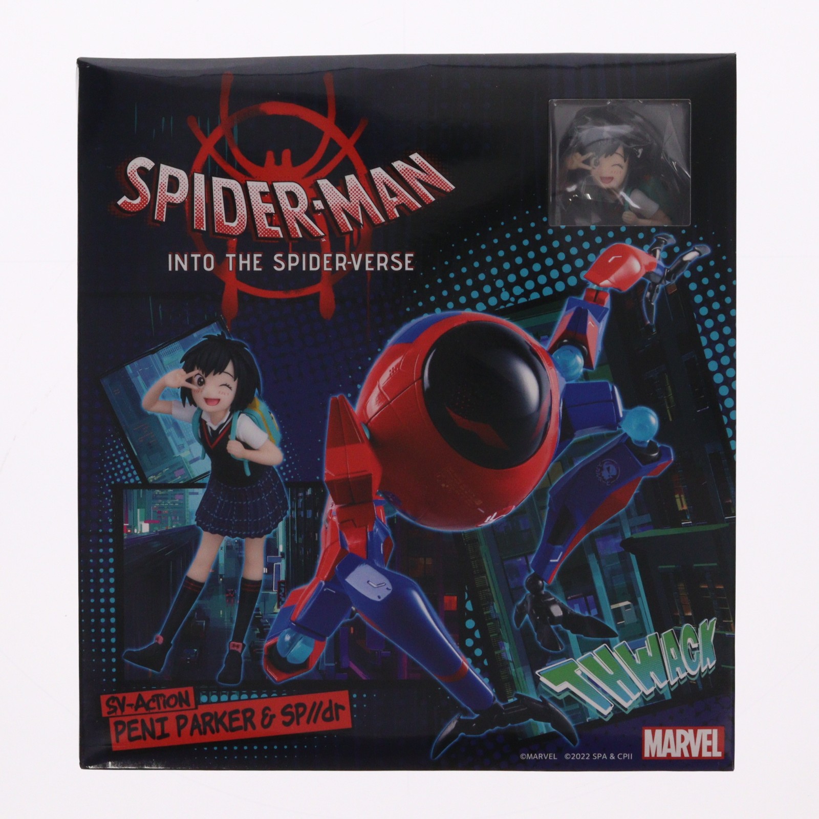 【中古】[FIG] SVアクション ペニー・パーカー & SP//dr スパイダーマン:スパイダーバース 完成品 可動フィギュア 千値練(せんちねる)(20220619)