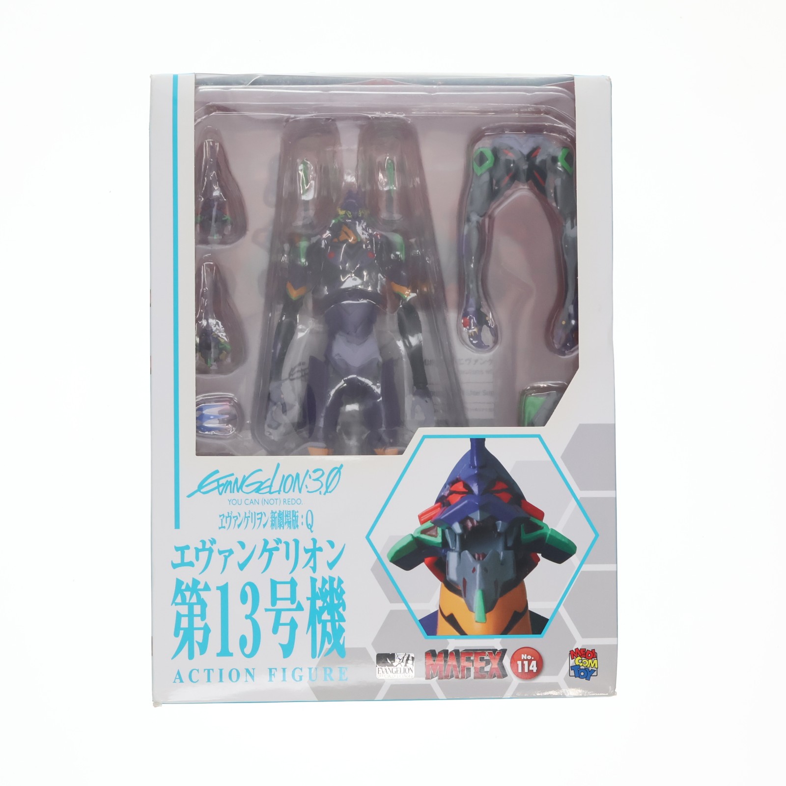 【中古】[FIG] マフェックス No.114 MAFEX エヴァンゲリオン第13号機 ヱヴァンゲリヲン新劇場版:Q 完成品 可動フィギュア メディコム・トイ(20201223)