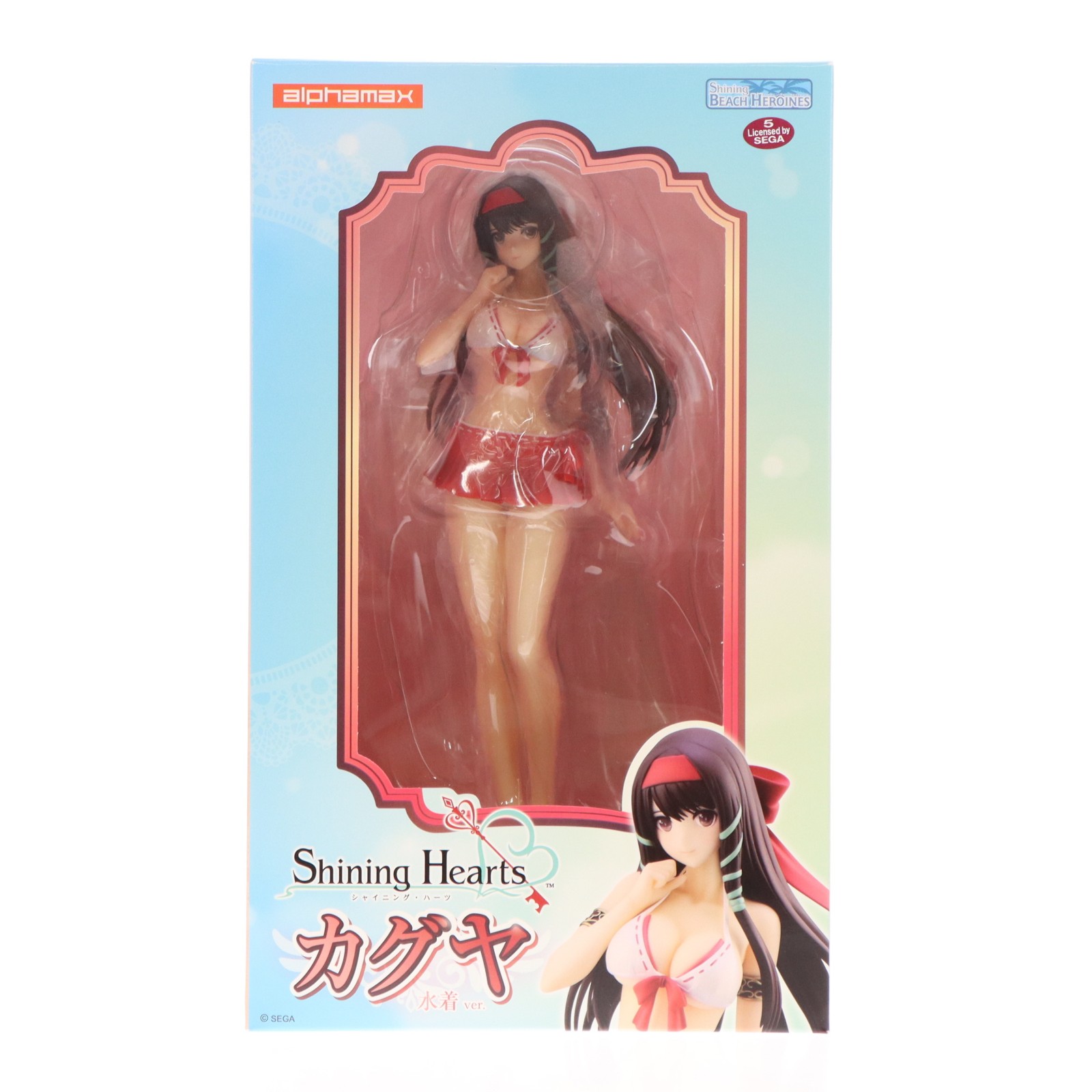 【中古】[FIG] カグヤ 水着Ver. シャイニング・ハーツ 1/7 完成品 フィギュア(AX-0115) アルファマックス(20151220)
