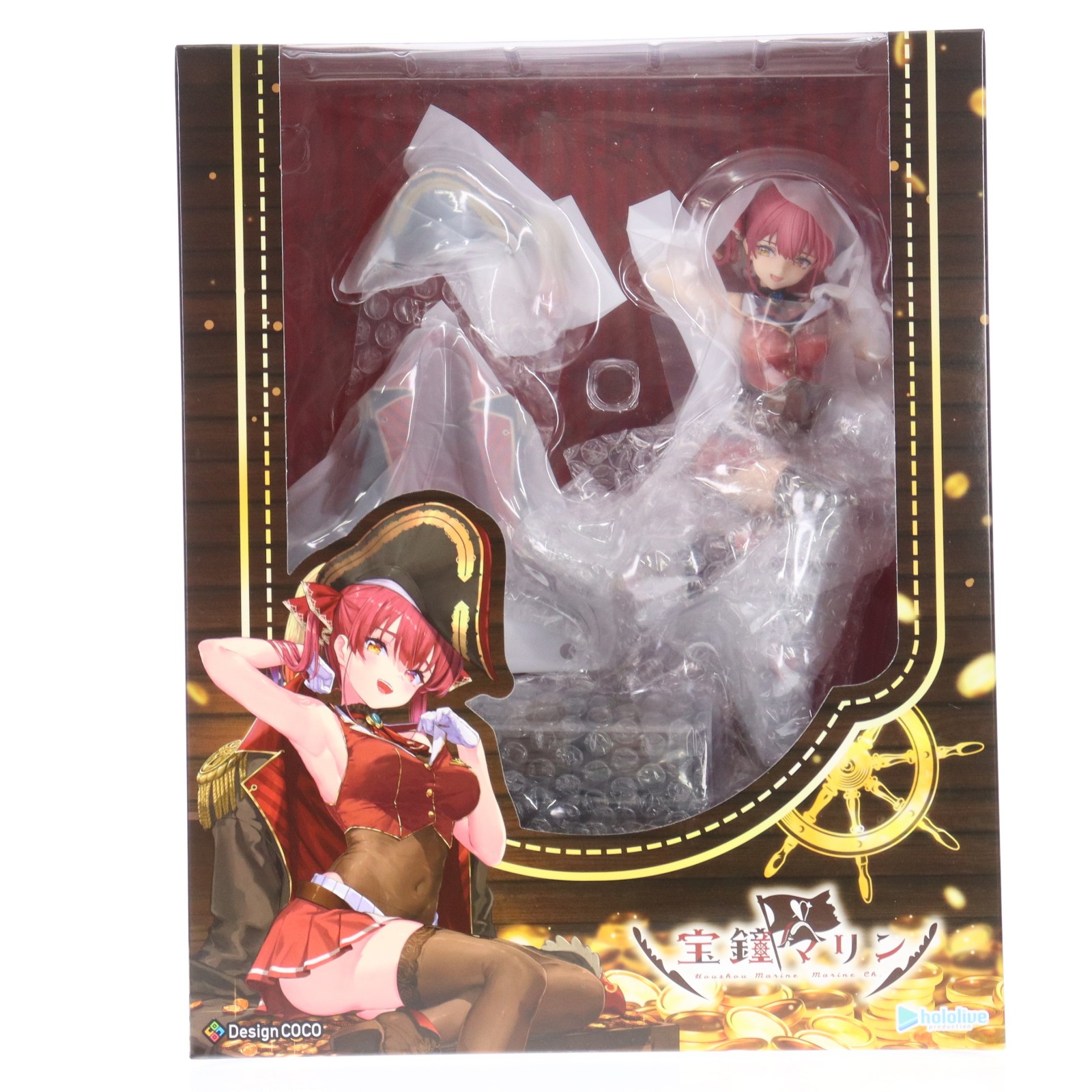 【中古】[FIG] 宝鐘マリン(ほうしょうまりん) ホロライブプロダクション 1/7 完成品 フィギュア デザインココ(20260220)