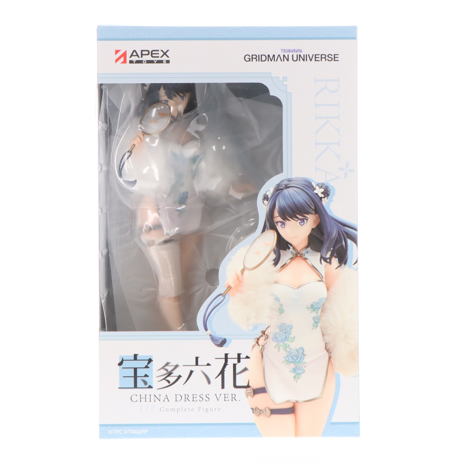 【中古】[FIG] アクリルスタンド付属 宝多六花(たからだりっか) チャイナドレスVer. グリッドマン ユニバース 1/7 完成品 フィギュア APEX(エーペックス)(20251231)｜メディアワールド 販売＆買取SHOP