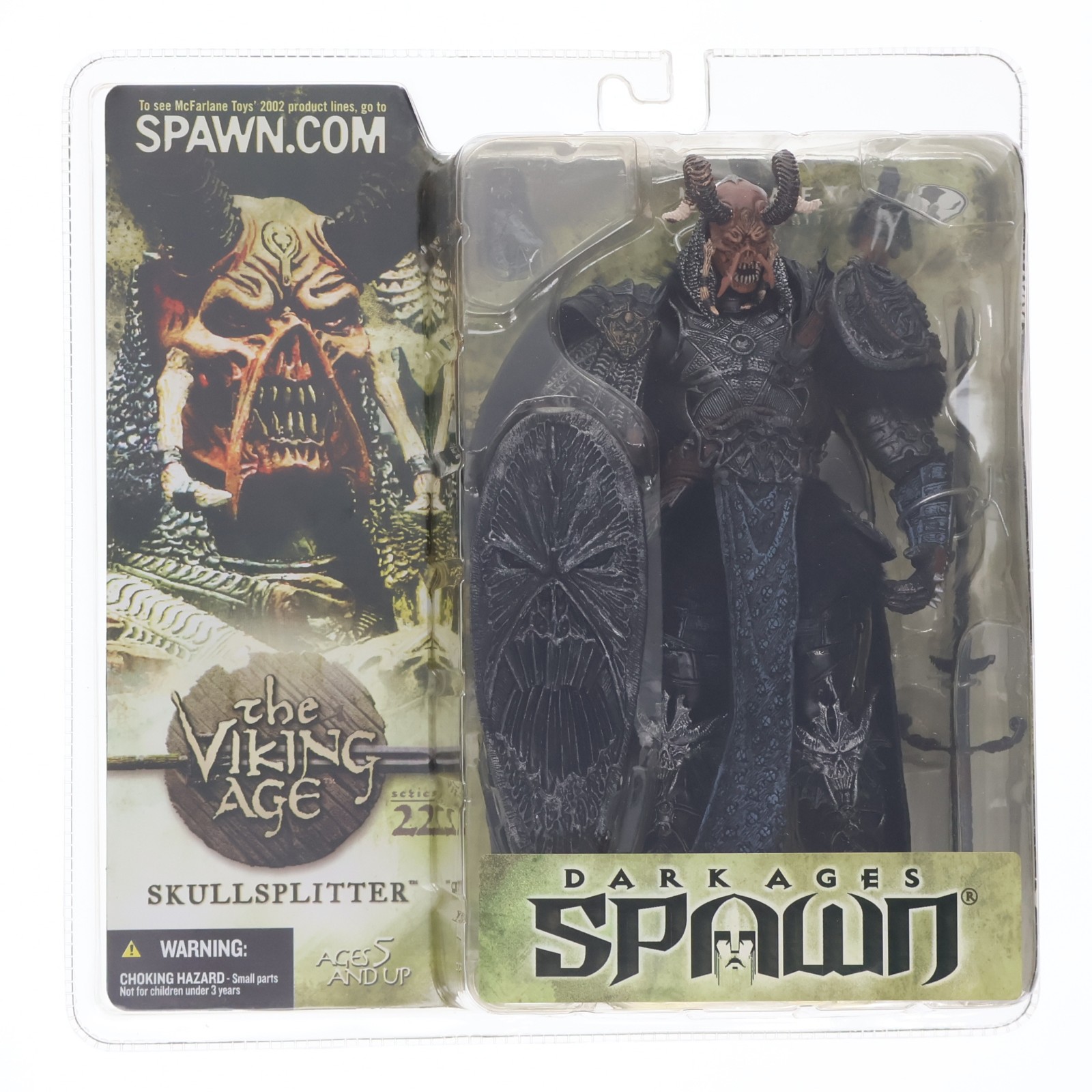 【中古】[FIG] スポーン・ウルトラ・アクションフィギュア シリーズ22 SKULLSPLITTER(スカルスプリッター) DARK AGES SPAWN:THE VIKING AGE(ダークエイジス スポーン:ザ・バイキングエイジ) 完成品 可動フィギュア マクファーレン・トイズ(20020731)｜メディアワールド 販売＆買取SHOP
