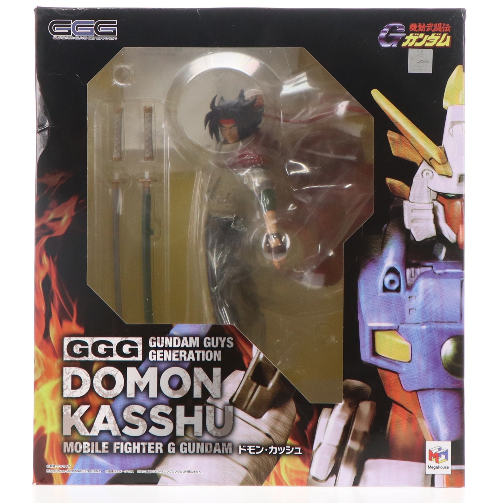 【中古】[FIG] メガトレショップ限定特典付属 GGG(ガンダム・ガイズ・ジェネレーション) ドモン・カッシュ 機動武闘伝Gガンダム 1/8 完成品 フィギュア メガハウス(20200327)