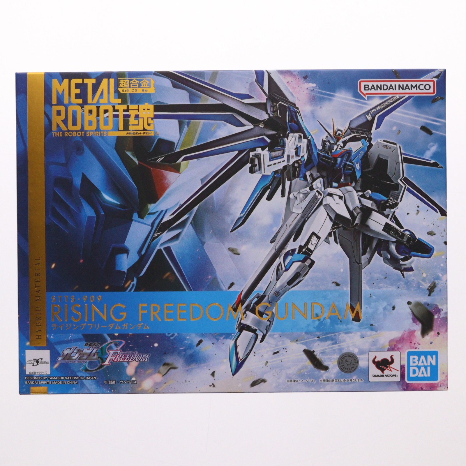 【中古】[FIG] (再販) METAL ROBOT魂(SIDE MS) ライジングフリーダムガンダム 機動戦士ガンダムSEED FREEDOM(シード フリーダム) 完成品 可動フィギュア バンダイスピリッツ(20241116)