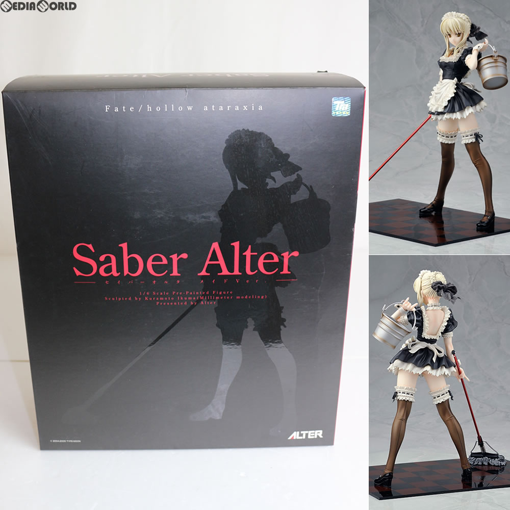【中古】[FIG] とれたて!ほびーちゃんねる限定 セイバーオルタ メイドVer. Fate/hollow ataraxia(フェイト/ホロウ アタラクシア) 1/6 完成品 フィギュア アルター(20100531)