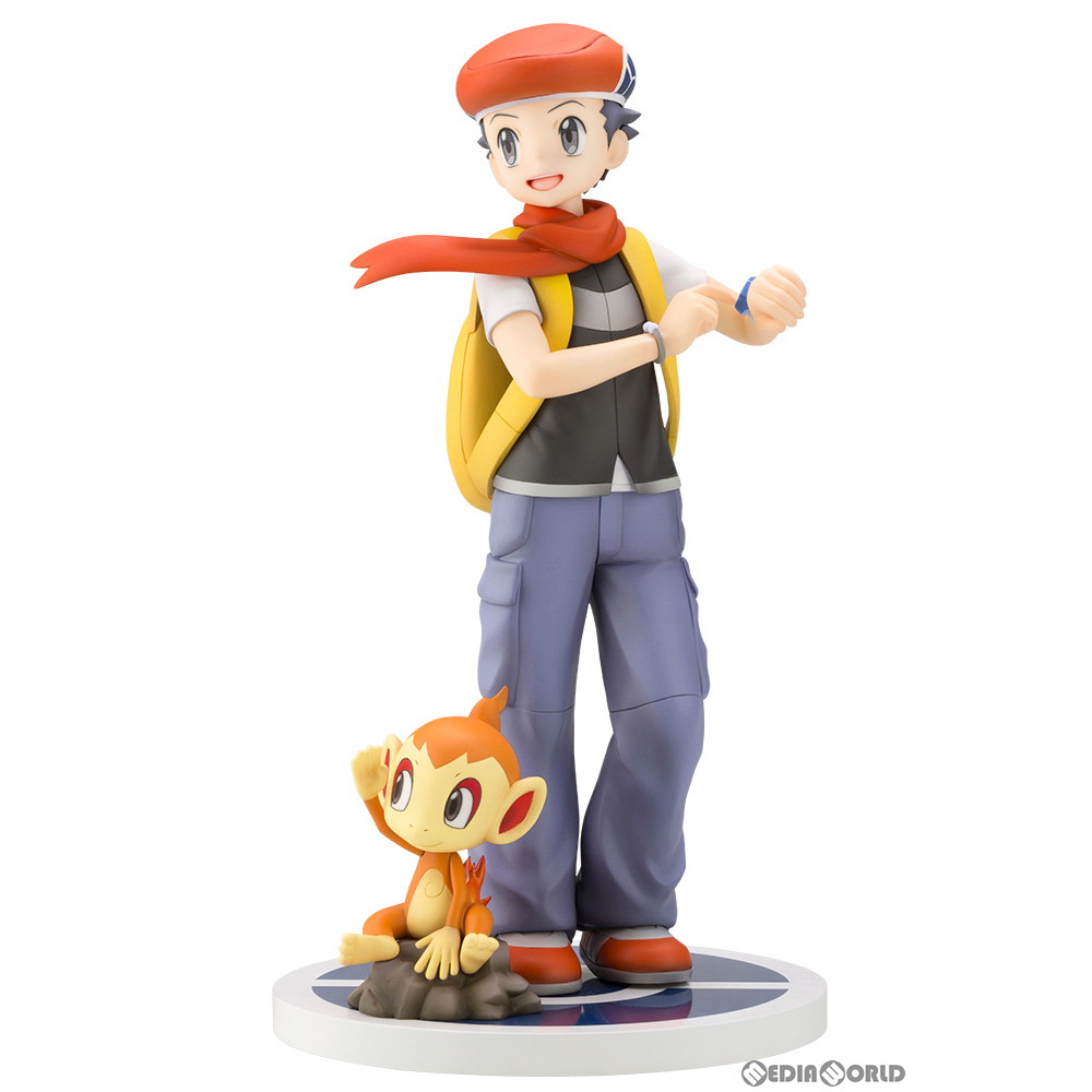 【中古】[FIG] ARTFX J コウキ with ヒコザル ポケットモンスター 1/8 完成品 フィギュア(PV026) コトブキヤ(20220728)