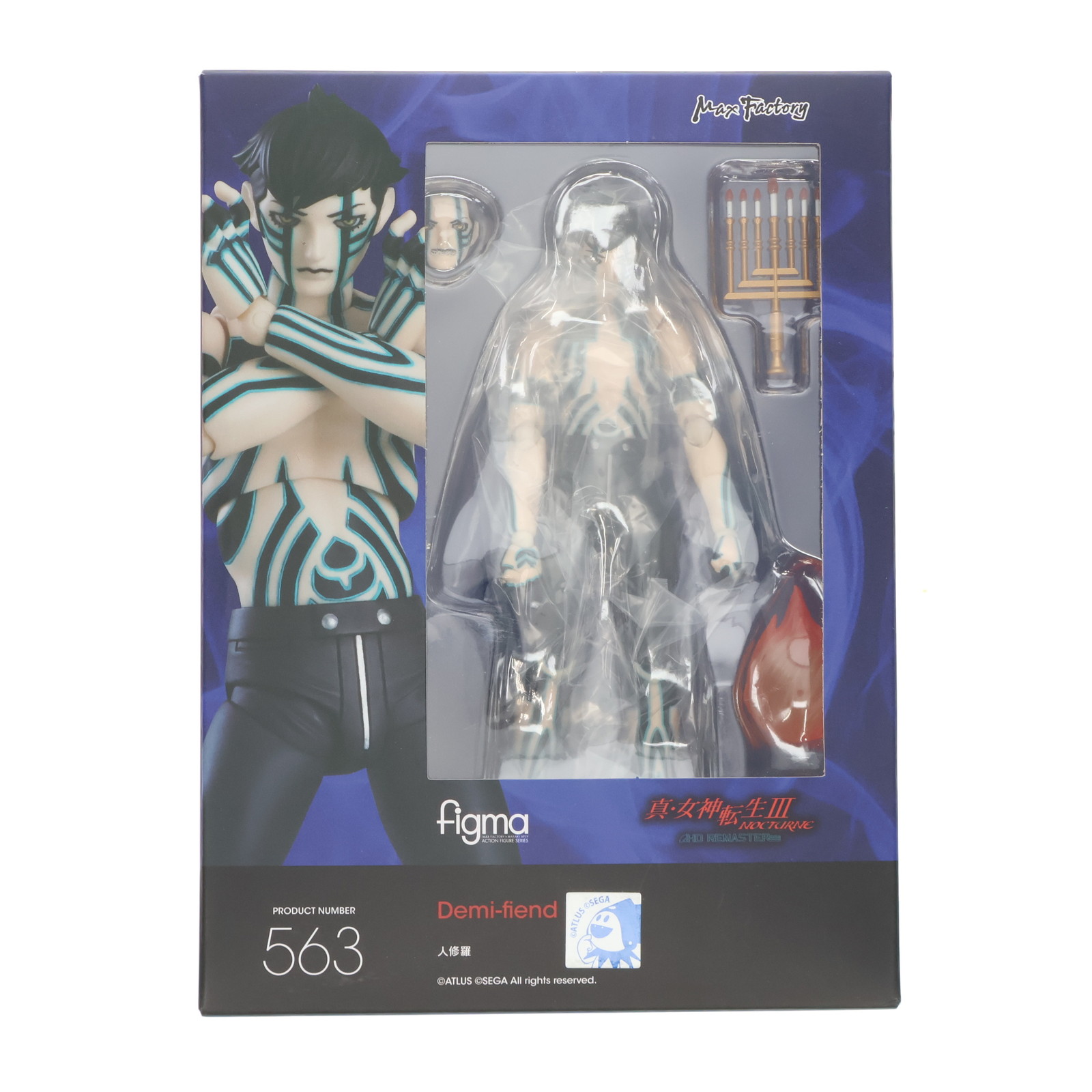 【中古】[FIG] figma(フィグマ) 563 人修羅(ひとしゅら) 真・女神転生III NOCTURNE HD REMASTER 完成品 可動フィギュア マックスファクトリー(20230207)